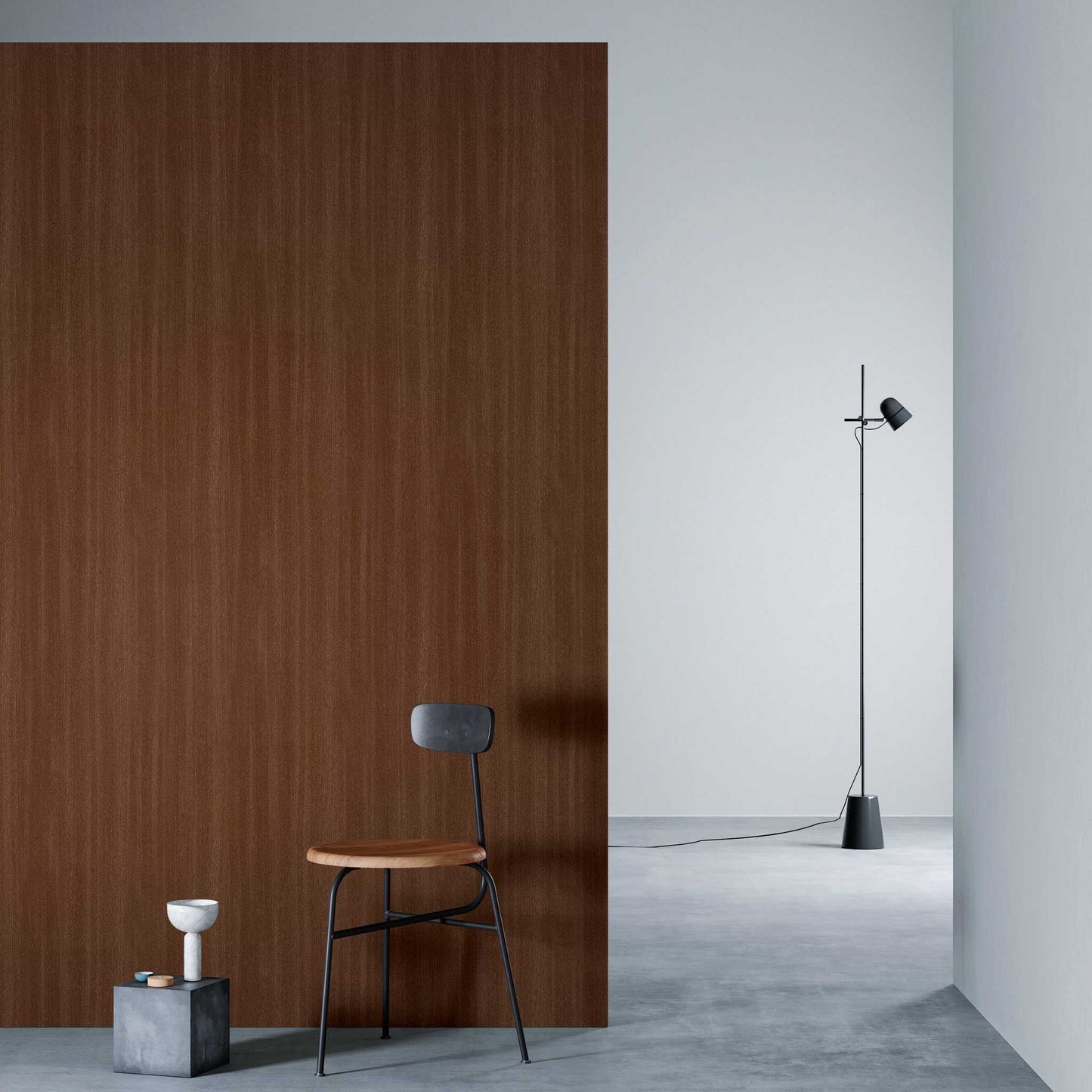 3M DI-NOC Fine Wood FW-1738 architectural film installed in room scene