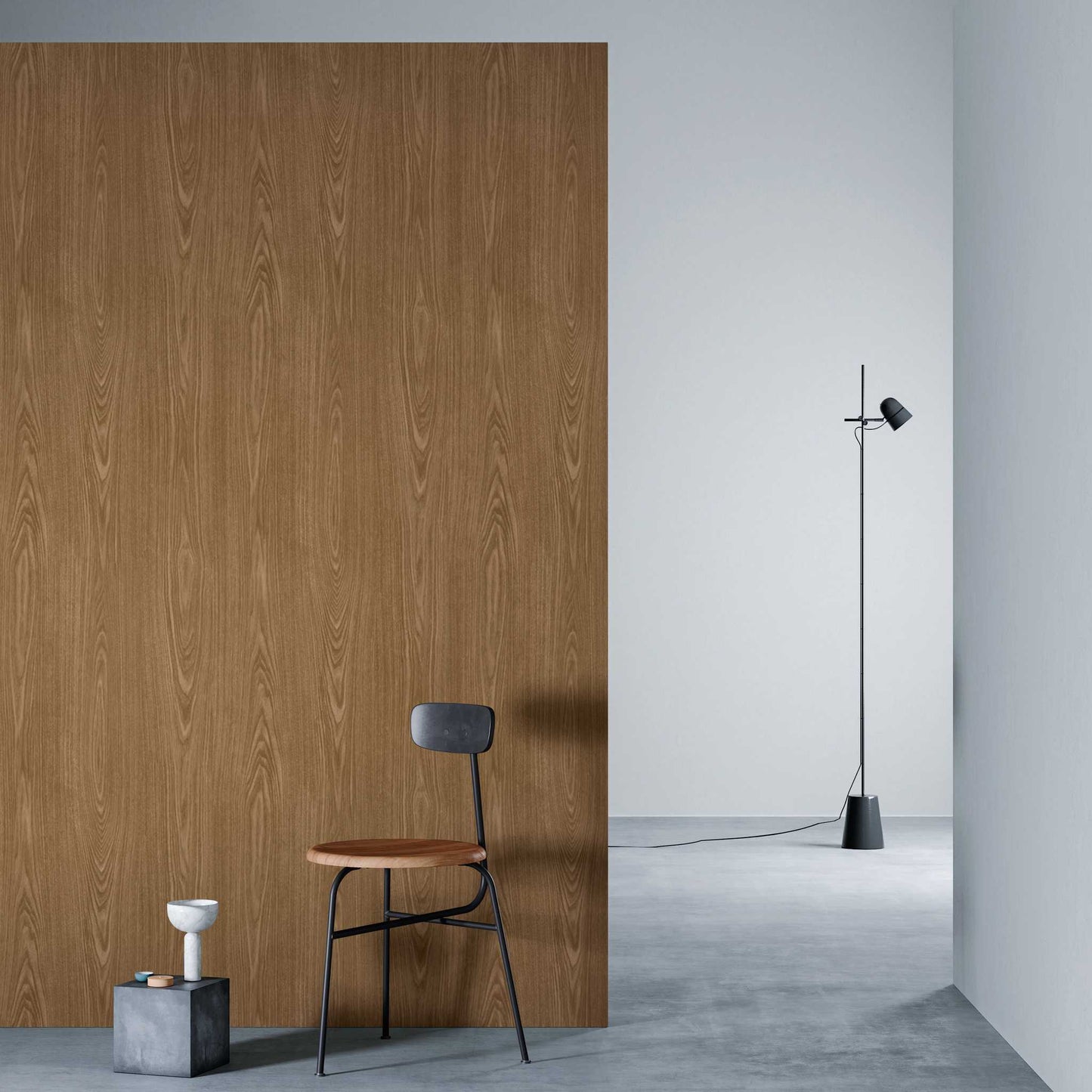 3M DI-NOC Fine Wood FW-1972 architectural film installed in room scene