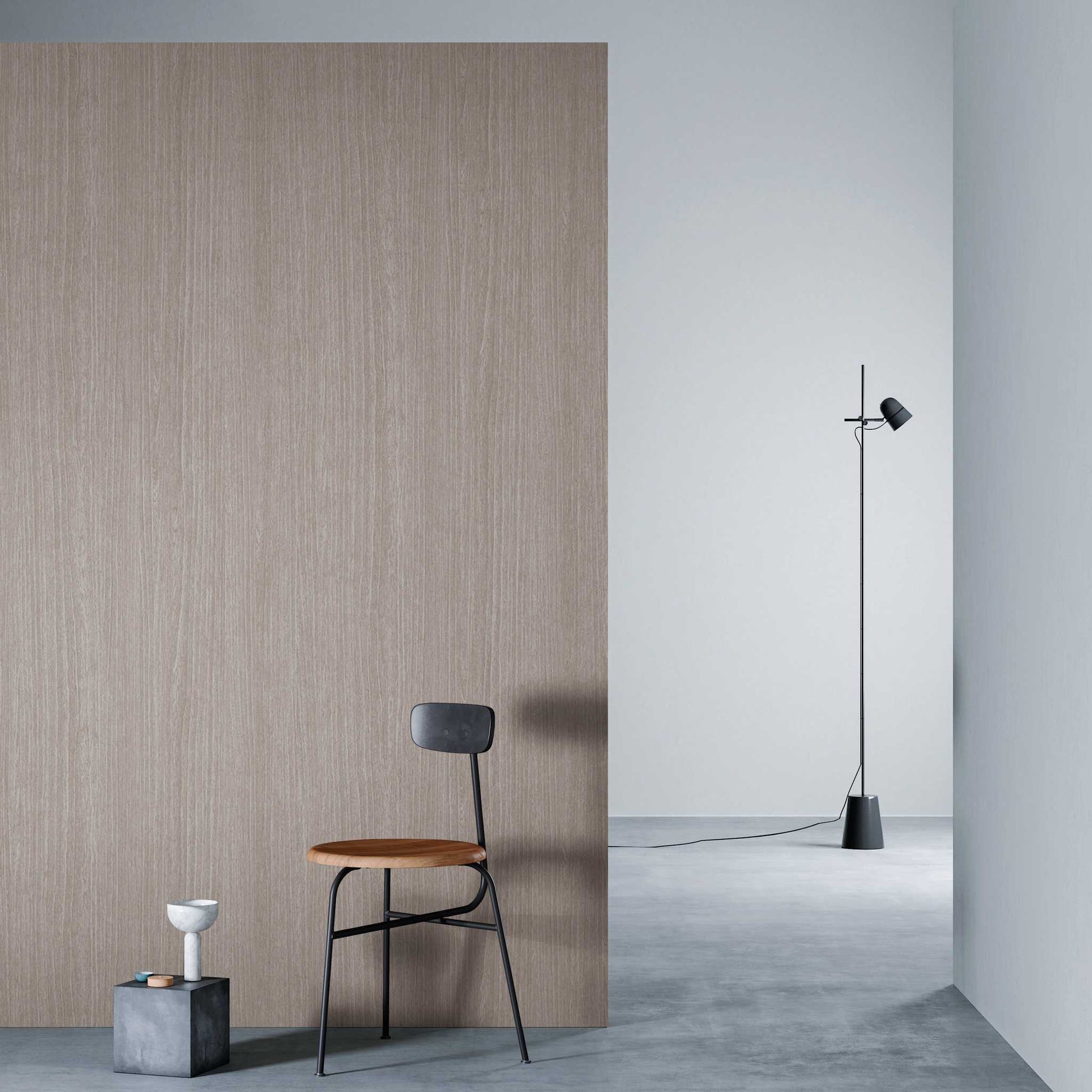 3M DI-NOC Fine Wood FW-1974 architectural film installed in room scene