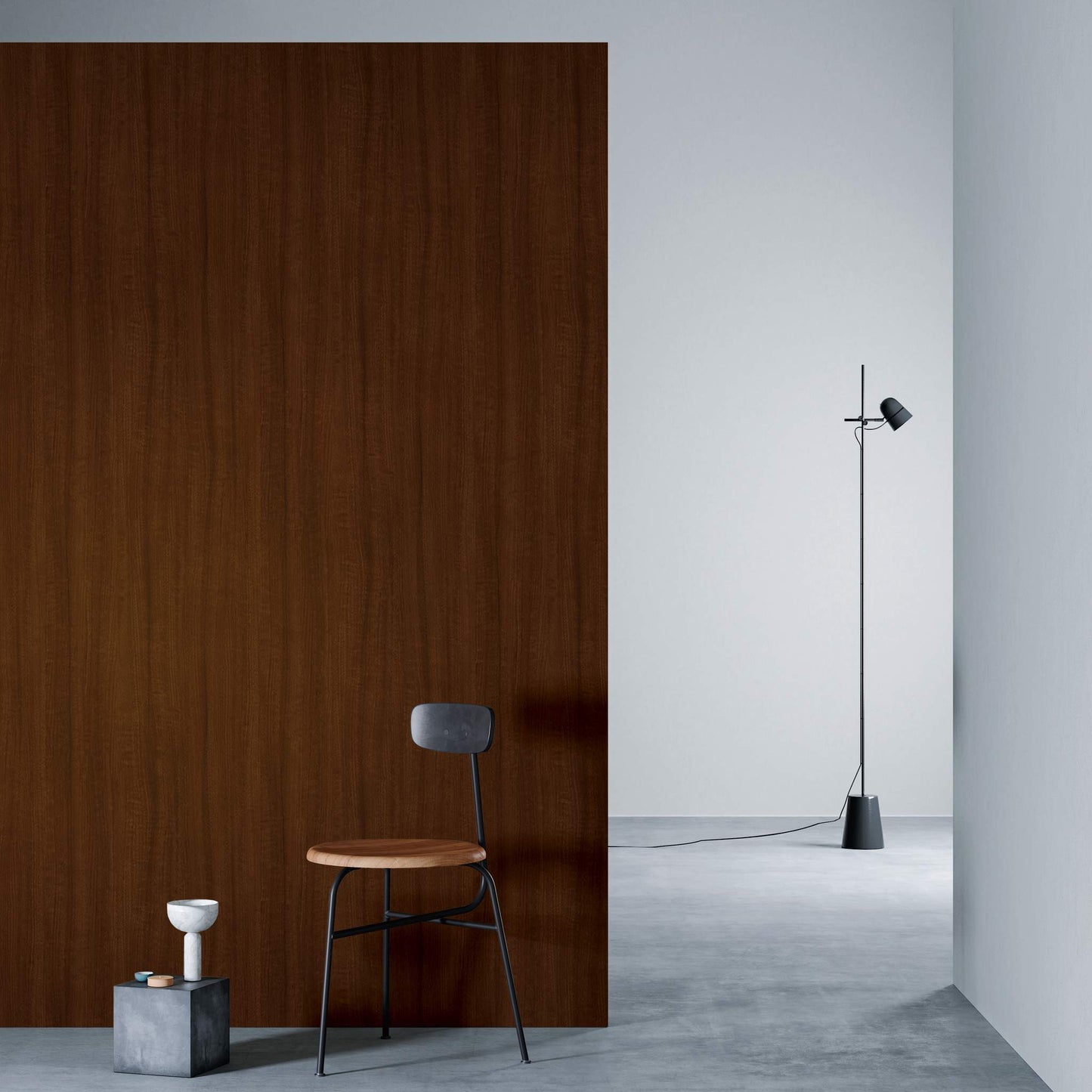 3M DI-NOC Fine Wood FW-232 architectural film installed in room scene