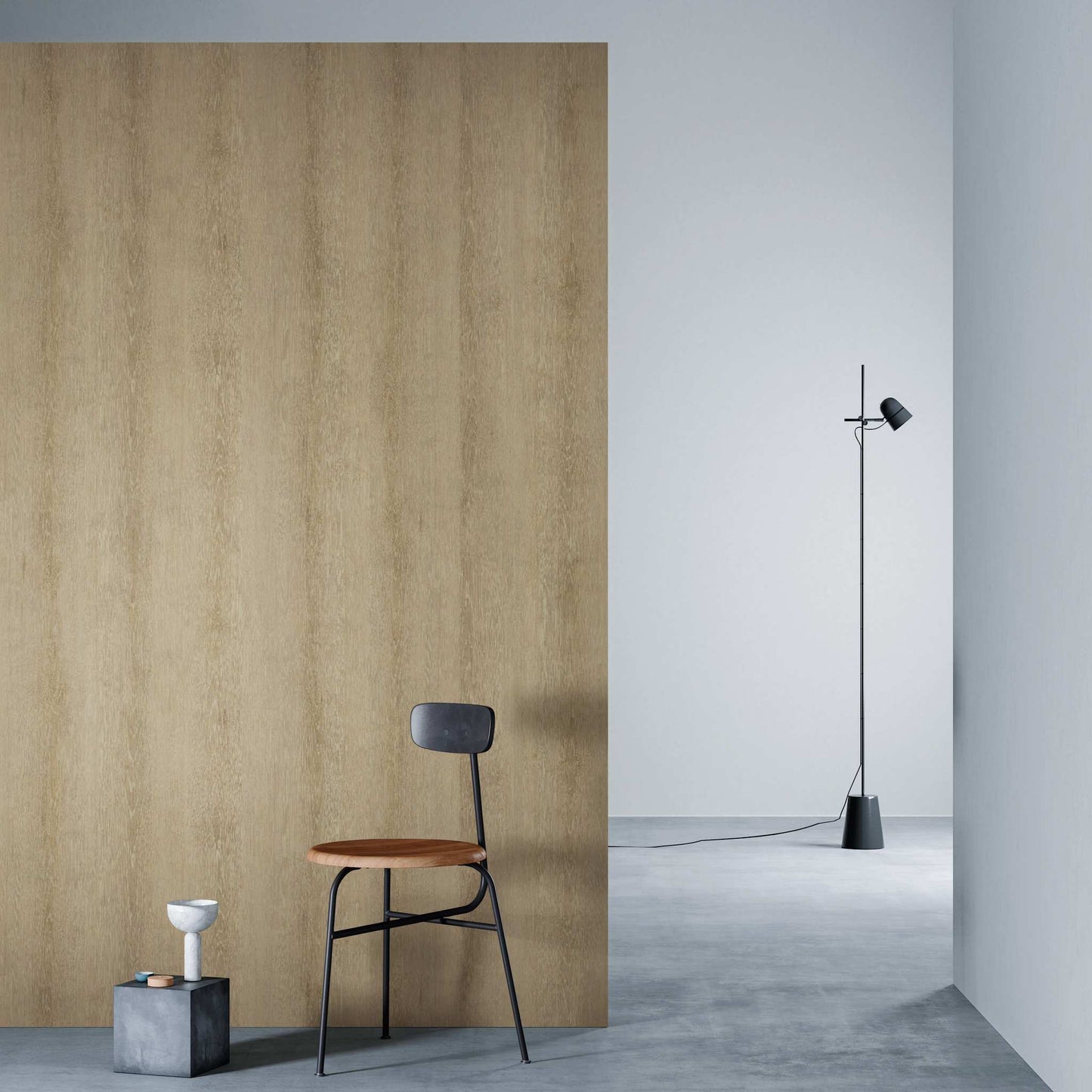 3M DI-NOC Fine Wood FW-2421 architectural film installed in room scene