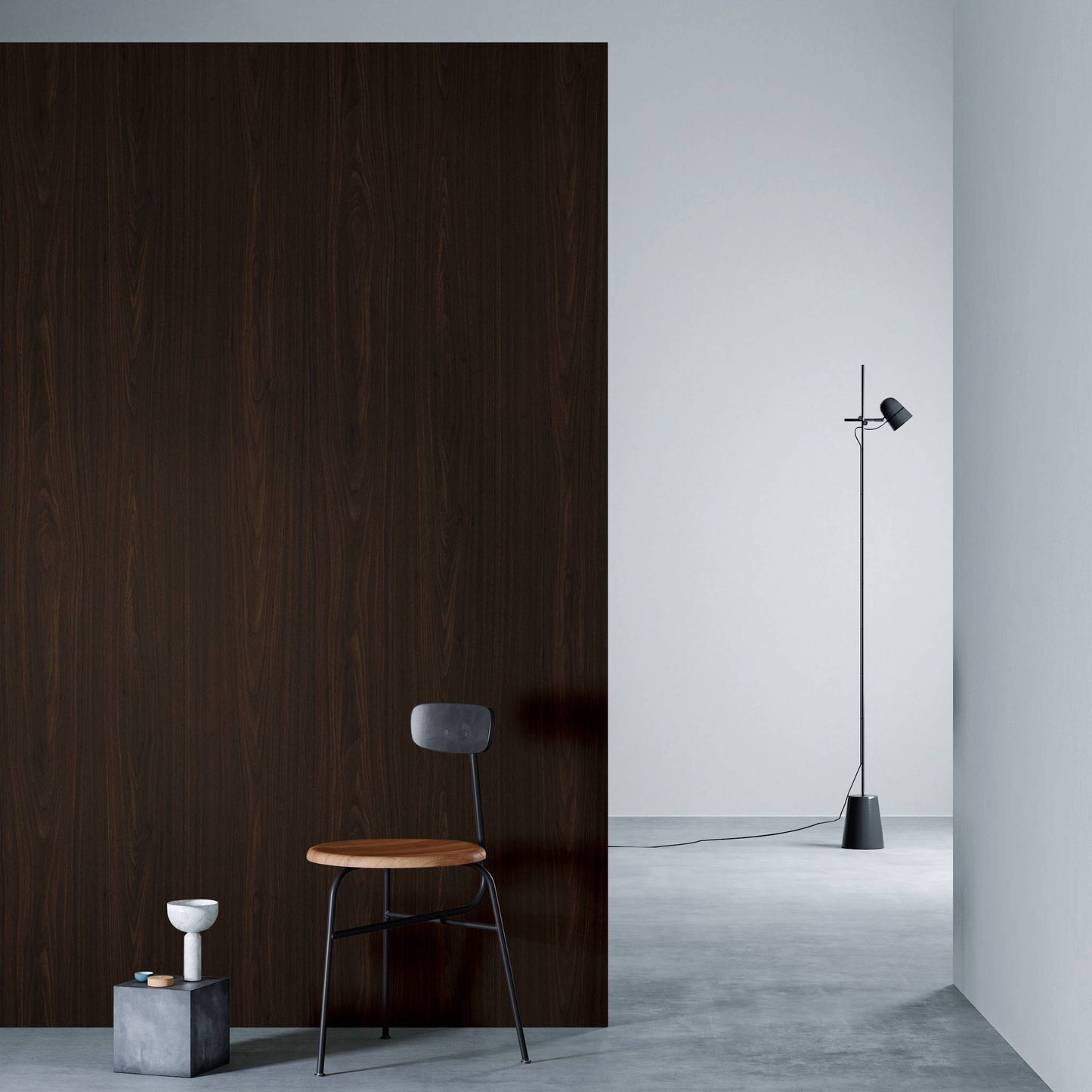 3M DI-NOC Fine Wood FW-330 architectural film installed in room scene
