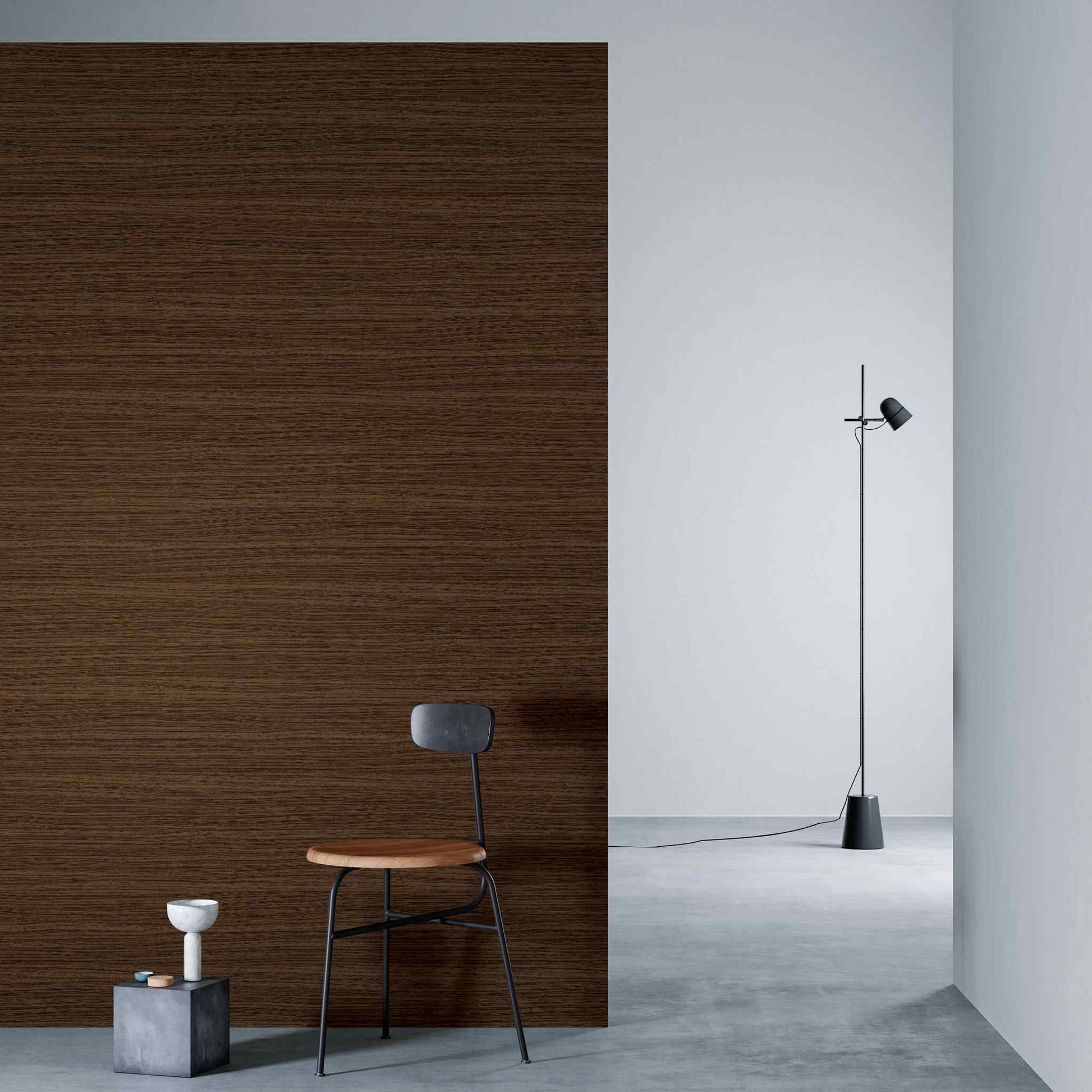 3M DI-NOC Fine Wood FW-606H architectural film installed in room scene