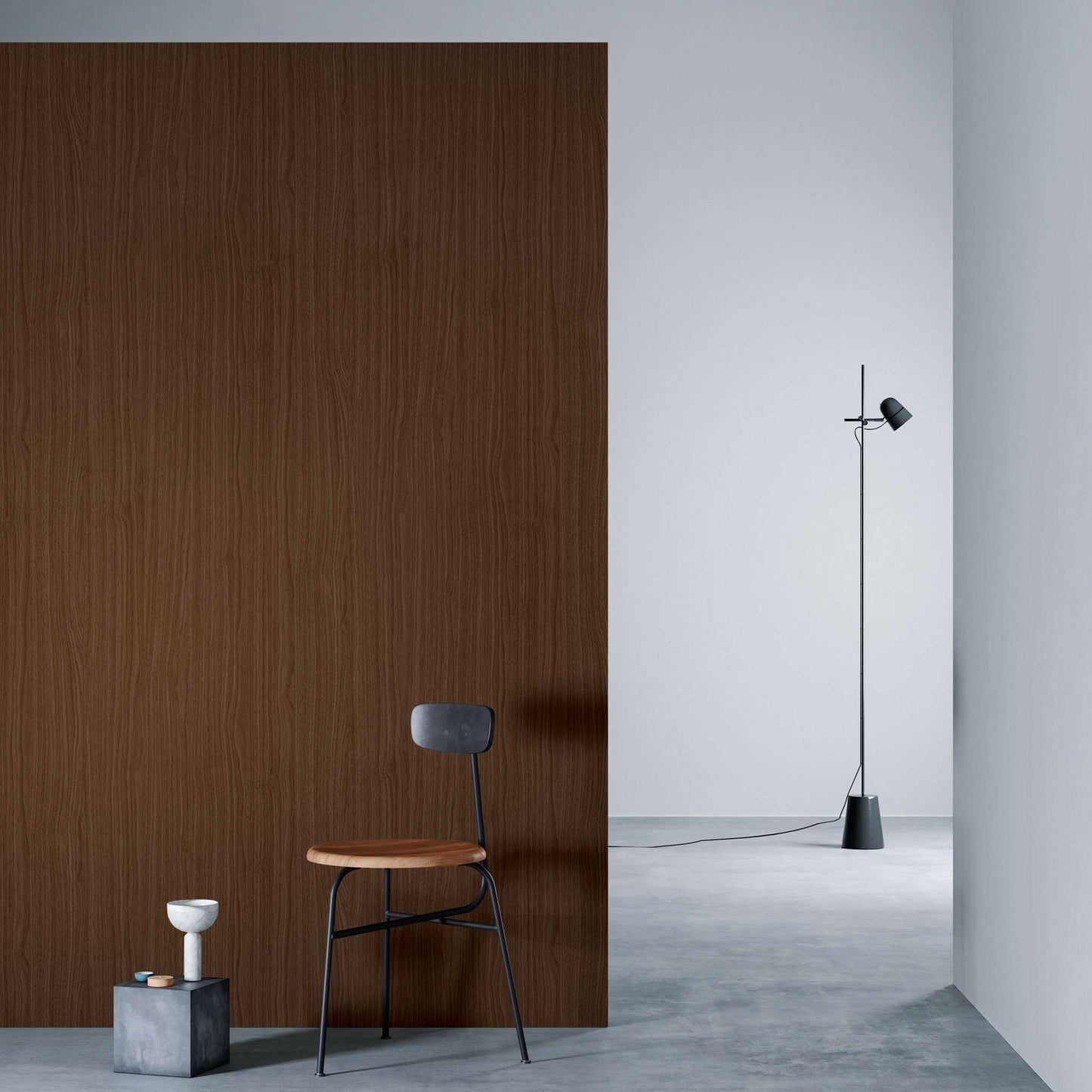 3M DI-NOC Fine Wood FW-613 architectural film installed in room scene