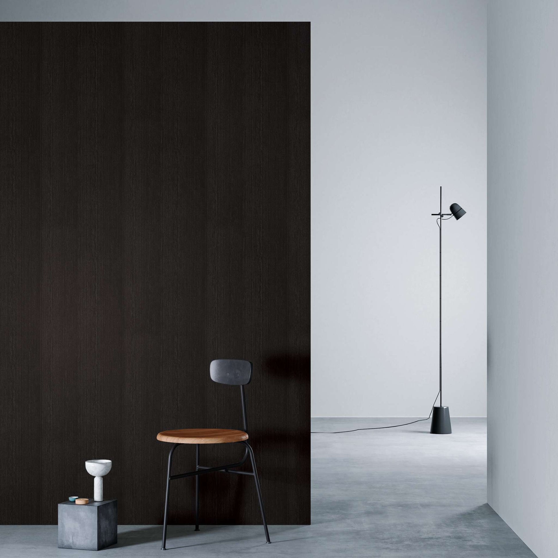 3M DI-NOC Fine Wood FW-641 architectural film installed in room scene