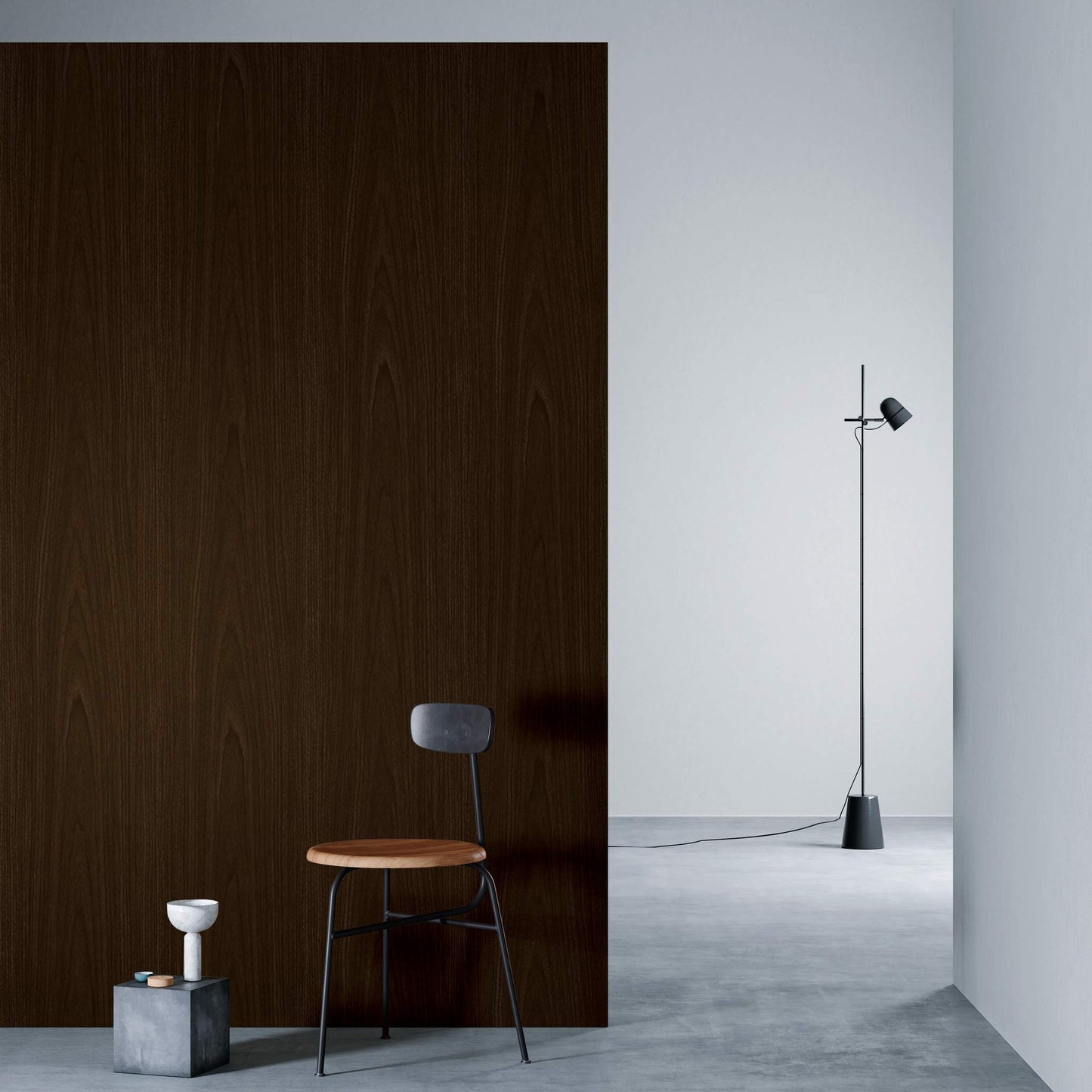 3M DI-NOC Fine Wood FW-651 architectural film installed in room scene