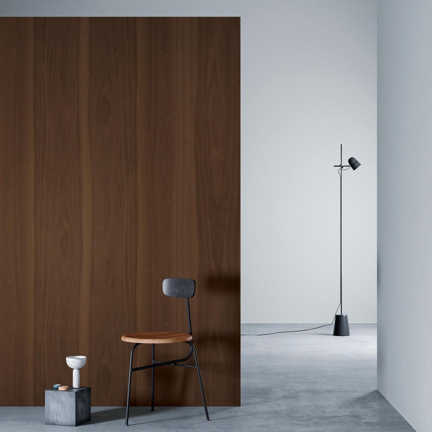 3M DI-NOC Fine Wood FW-7008 architectural film installed in room scene