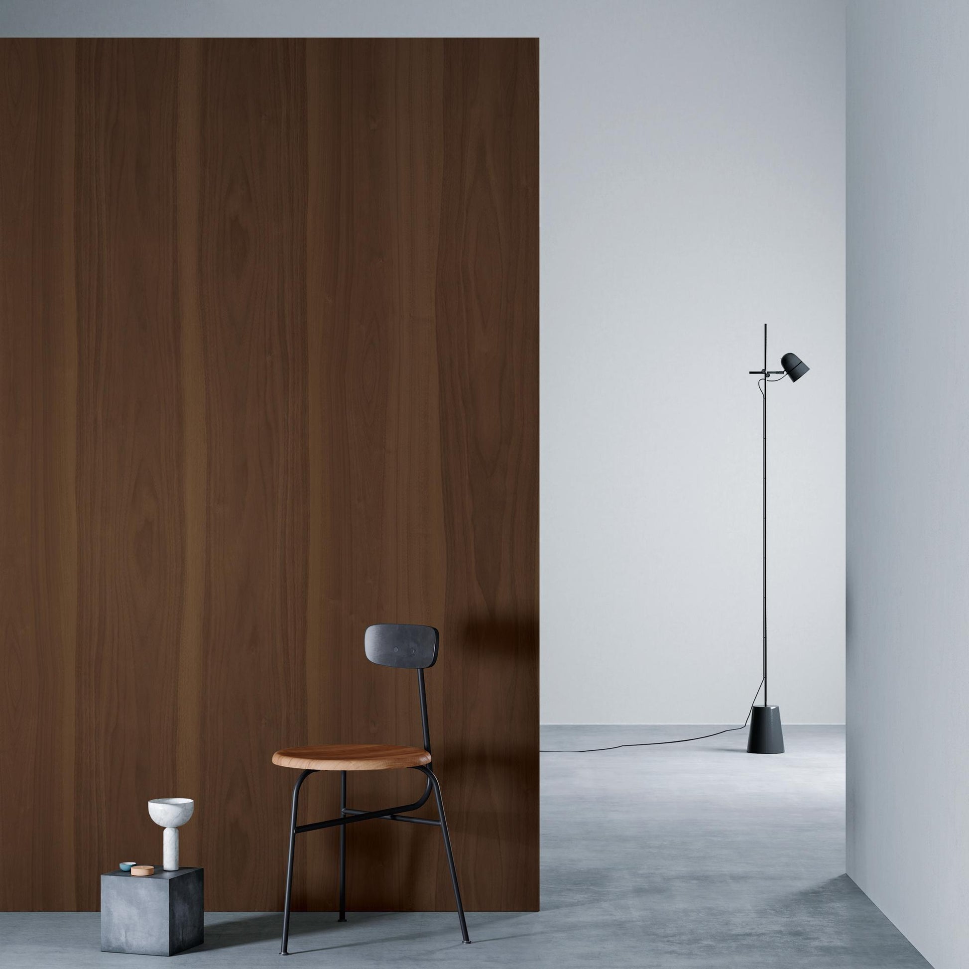 3M DI-NOC Fine Wood FW-7008 architectural film installed in room scene