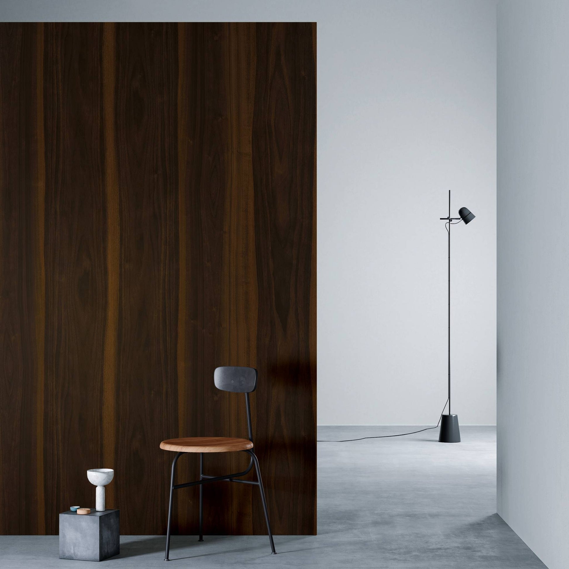 3M DI-NOC Fine Wood FW-7009 architectural film installed in room scene
