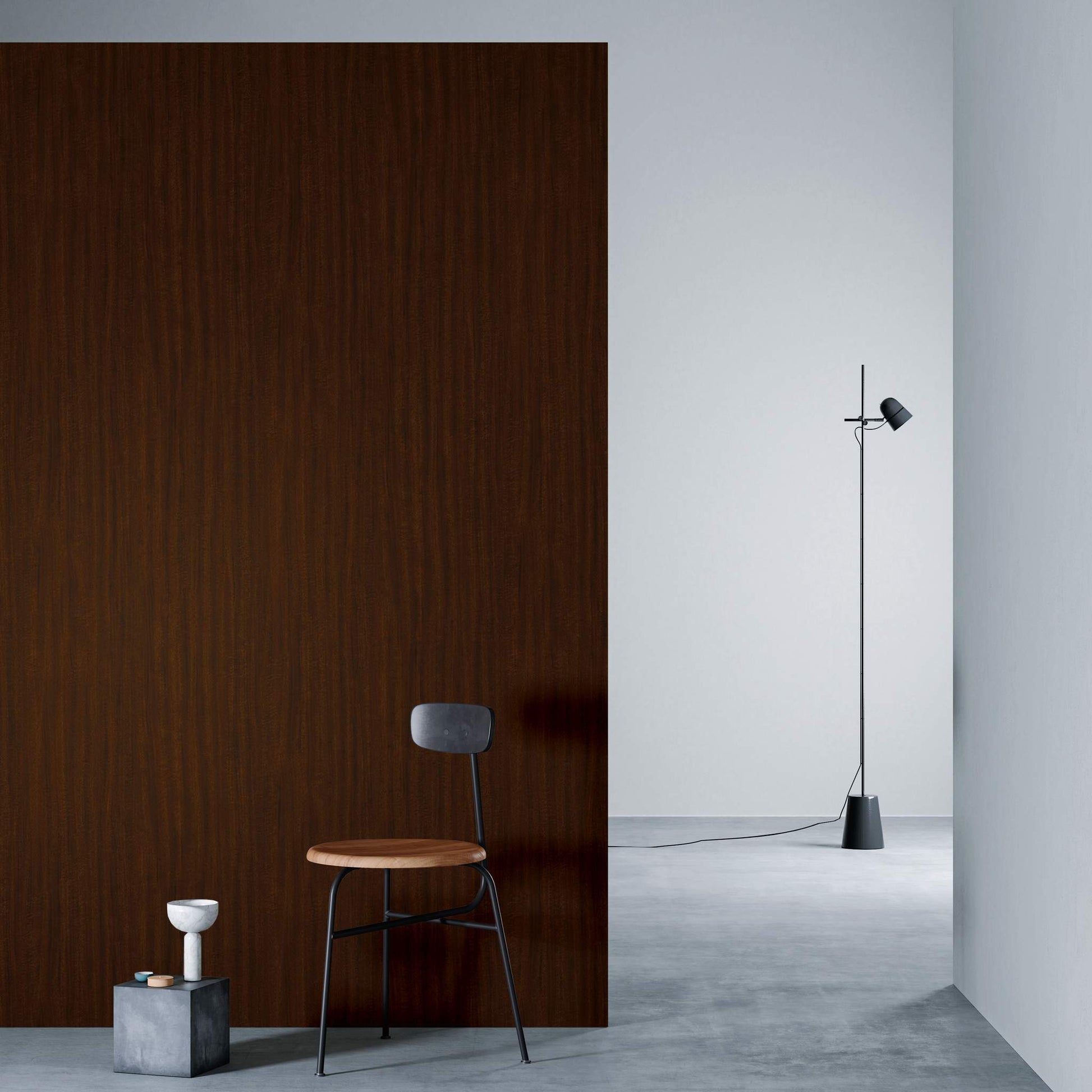 3M DI-NOC Fine Wood FW-887 architectural film installed in room scene