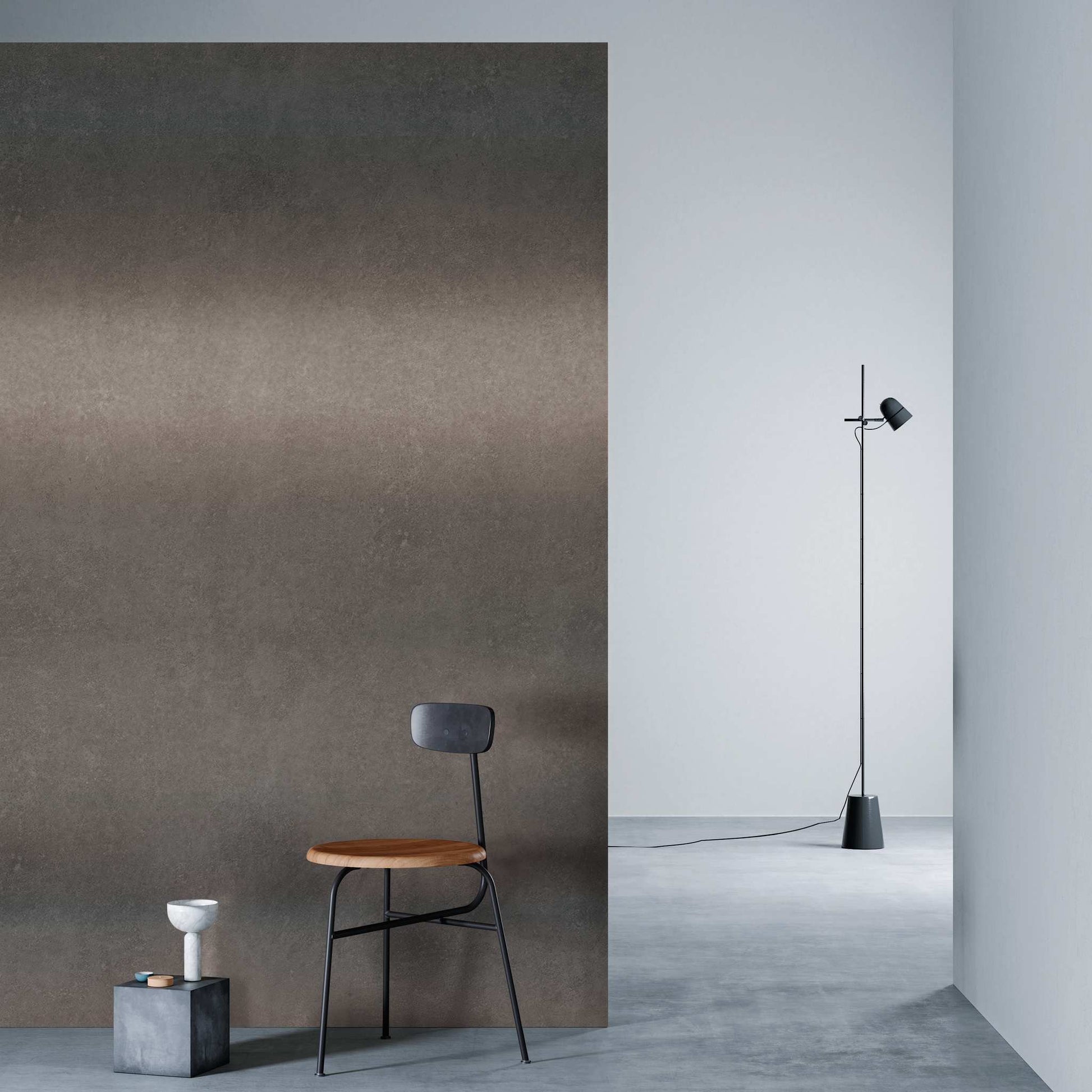 3M DI-NOC Metallic ME-1961 architectural film installed in room scene