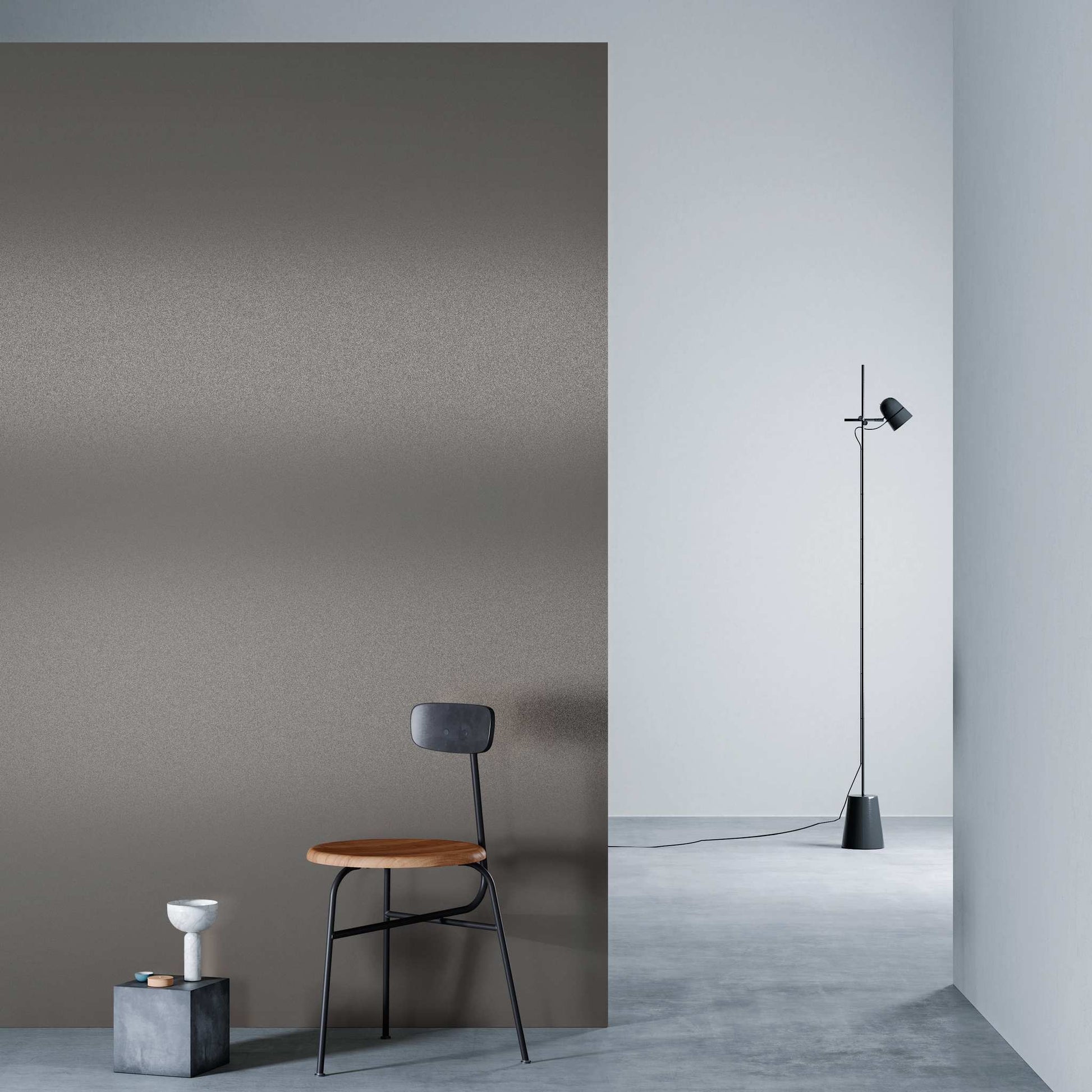 3M DI-NOC Metallic ME-2263 architectural film installed in room scene