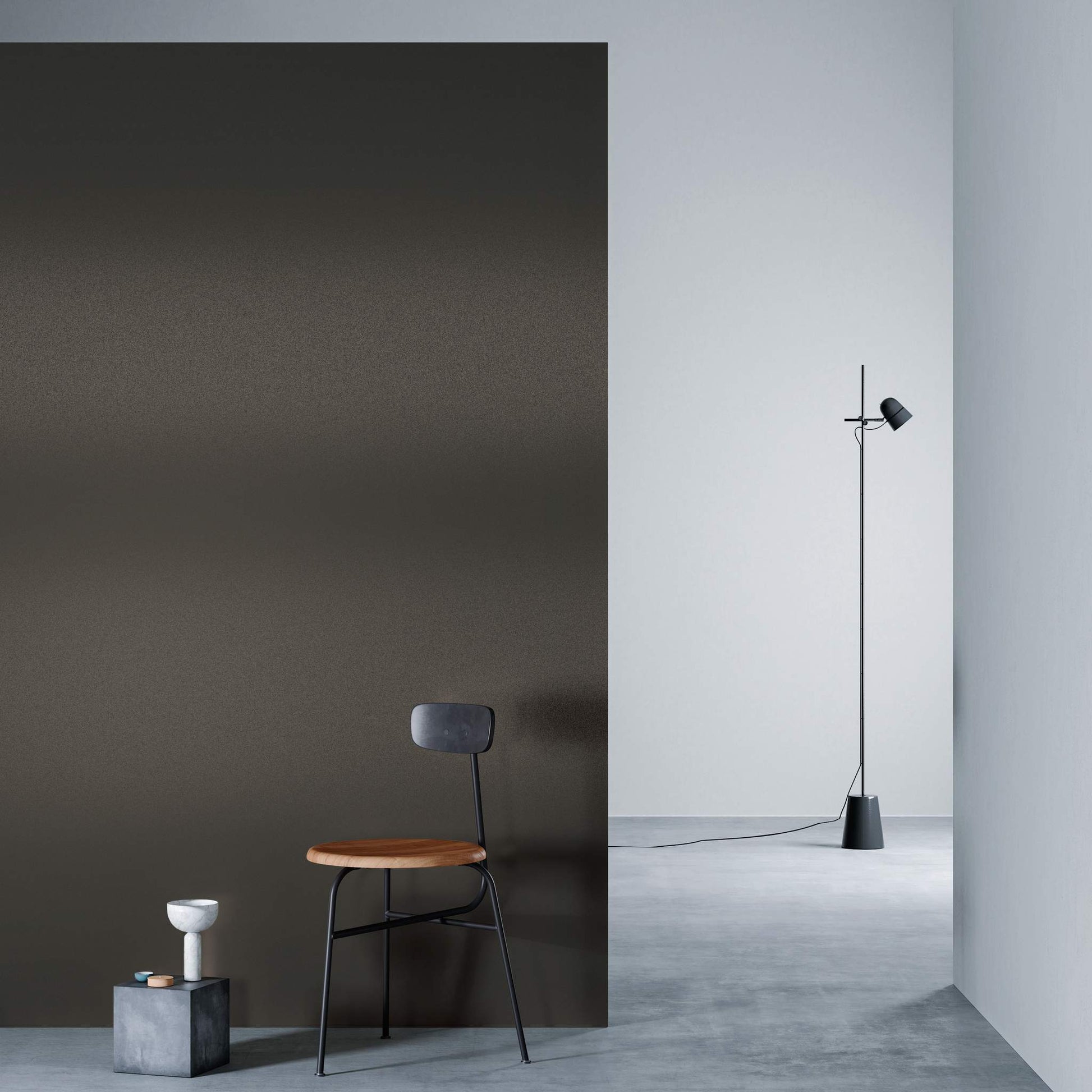 3M DI-NOC Metallic ME-2264 architectural film installed in room scene