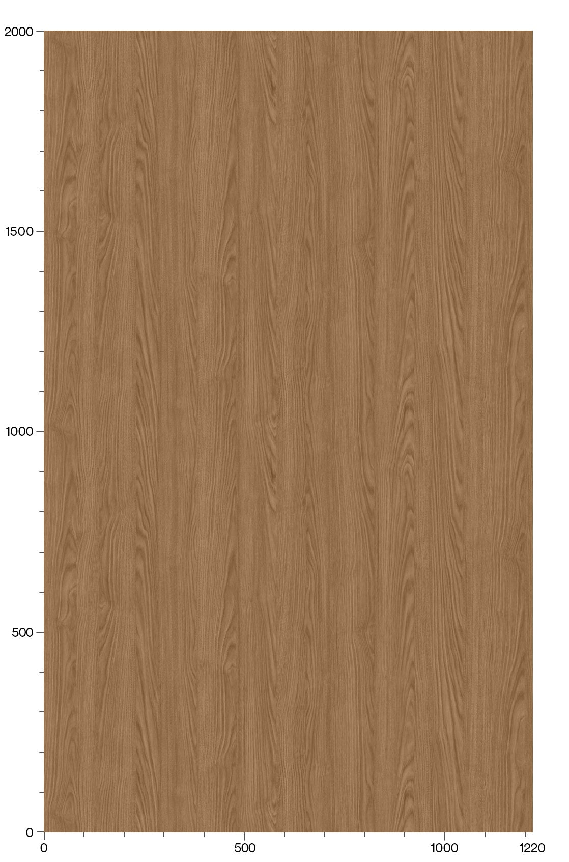 3M DI-NOC Wood Premium Wood PW-2306MT architectural film color sample