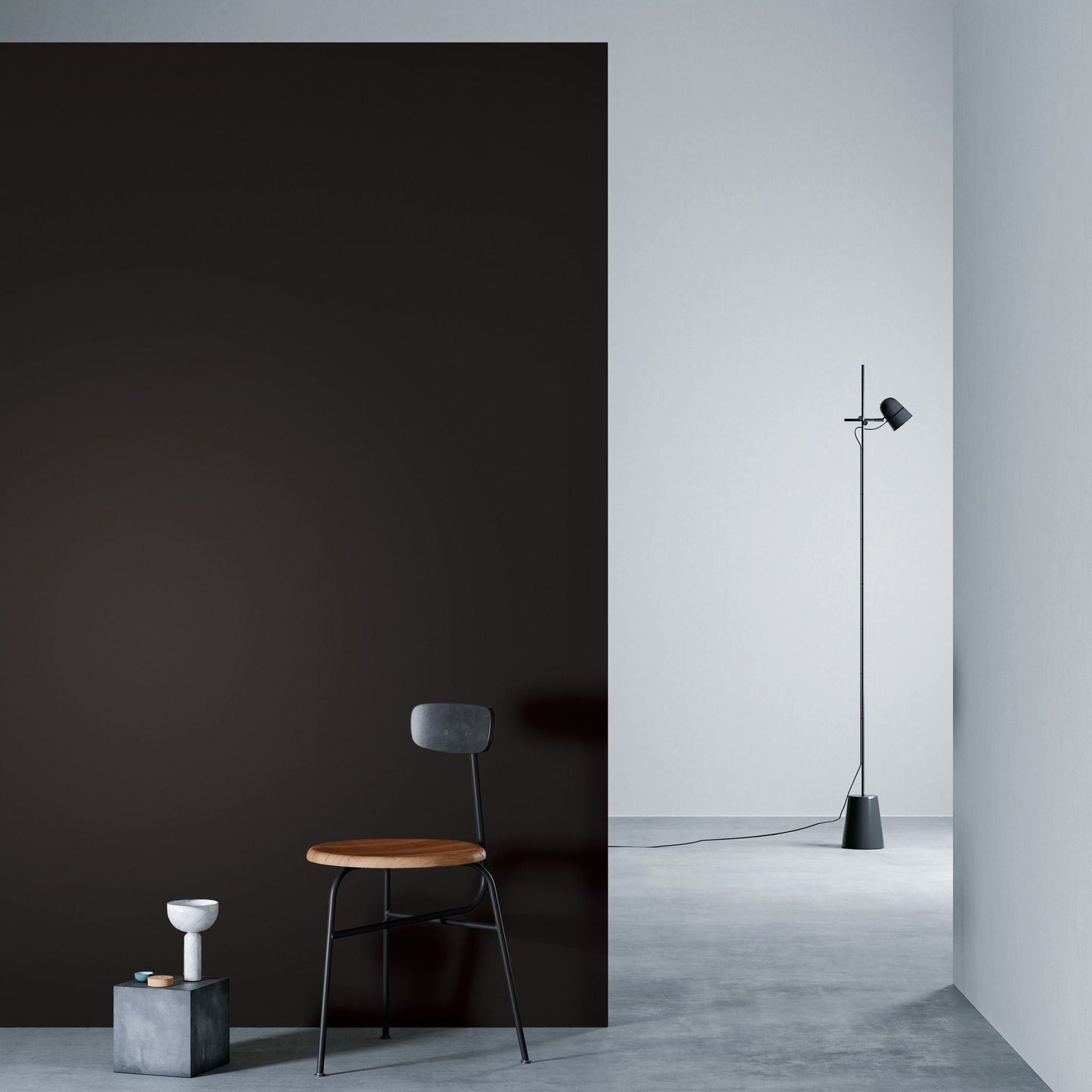 3M DI-NOC Single Color PS-1440 architectural film installed in room scene