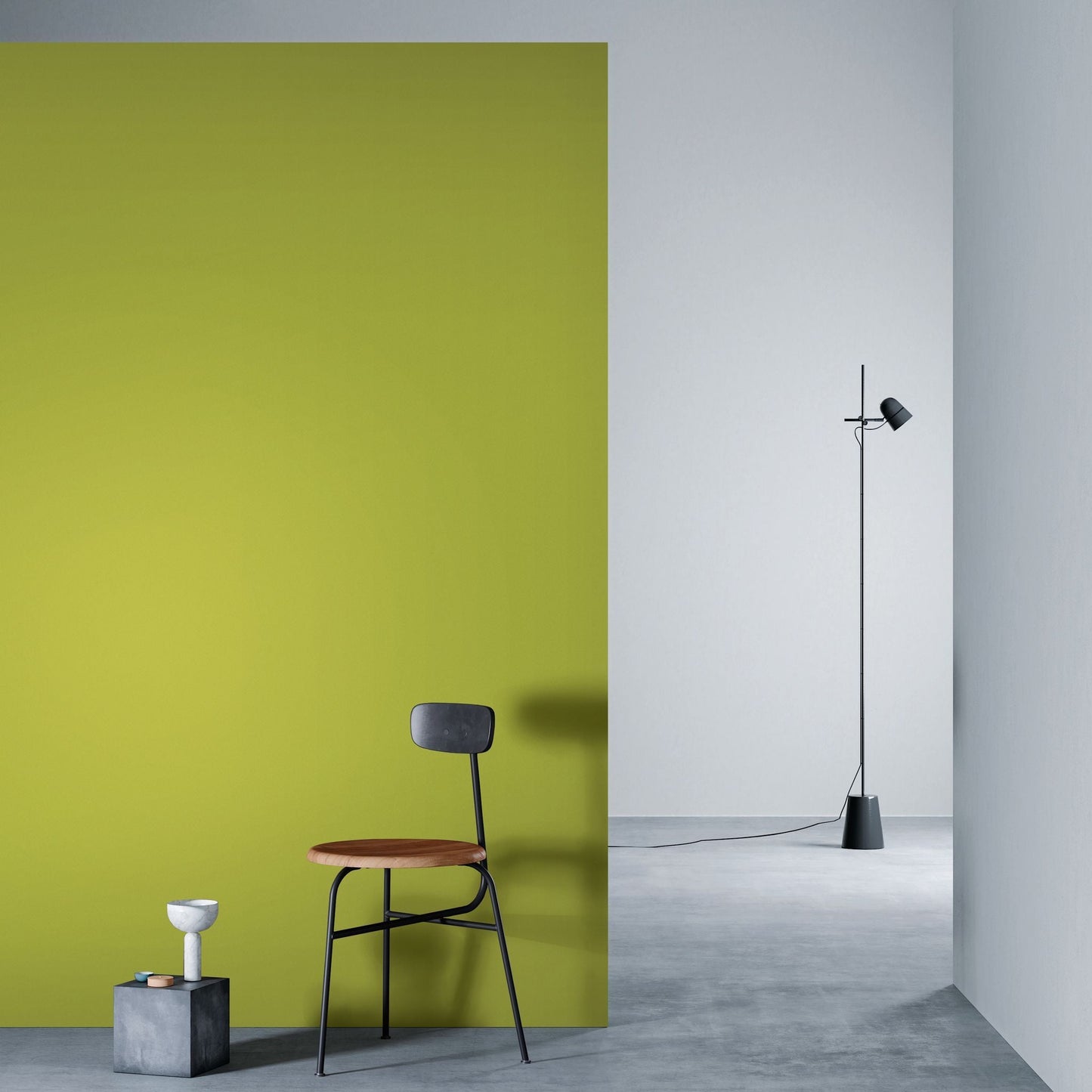 3M DI-NOC Single Color PS-1446 architectural film installed in room scene