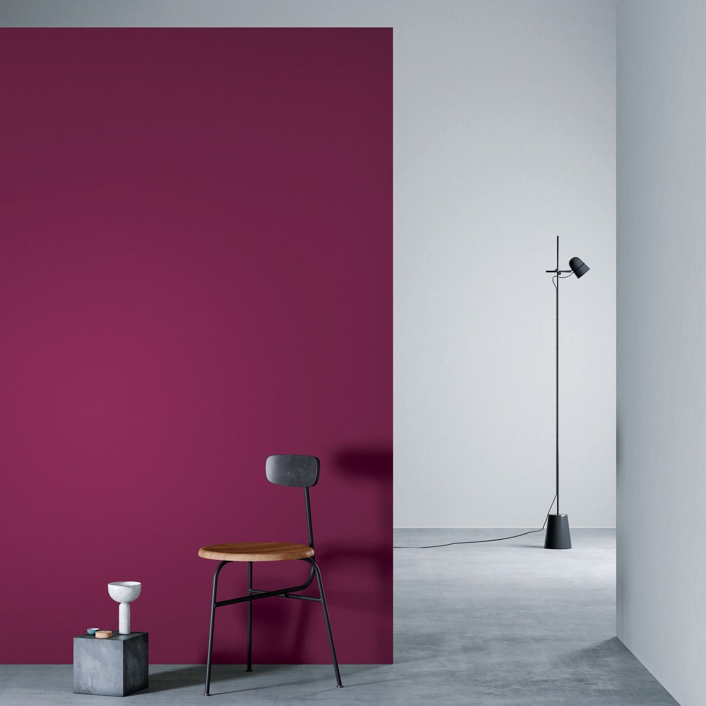 3M DI-NOC Single Color PS-1823 architectural film installed in room scene