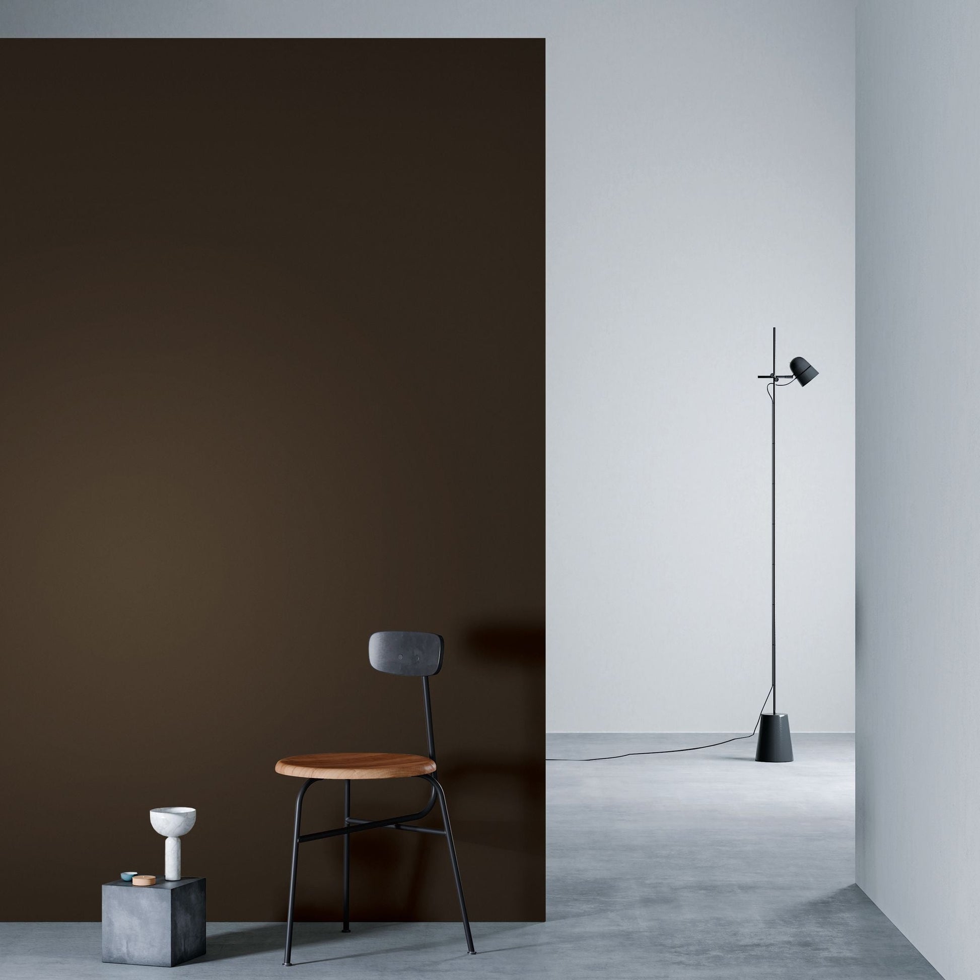 3M DI-NOC Single Color PS-294 architectural film installed in room scene