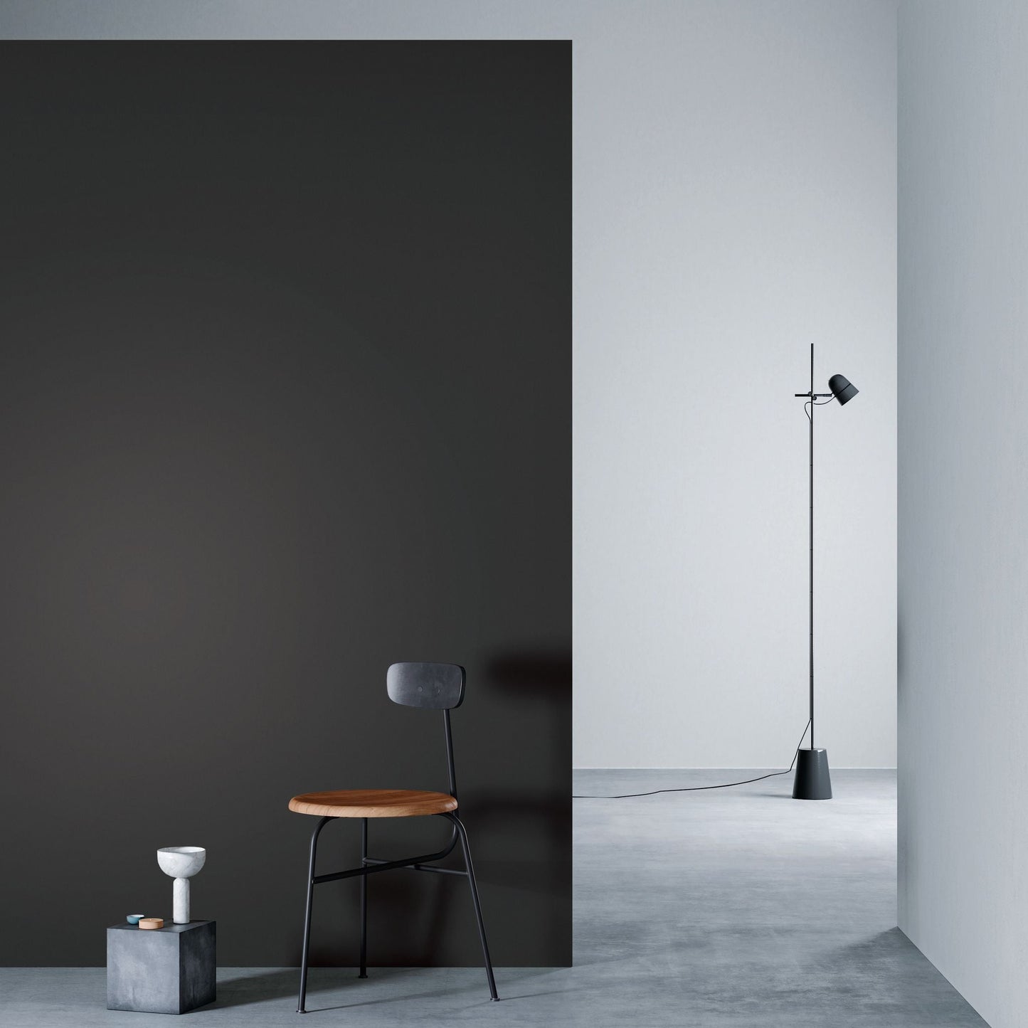 3M DI-NOC Single Color Matte PS-3094MT architectural film installed in room scene