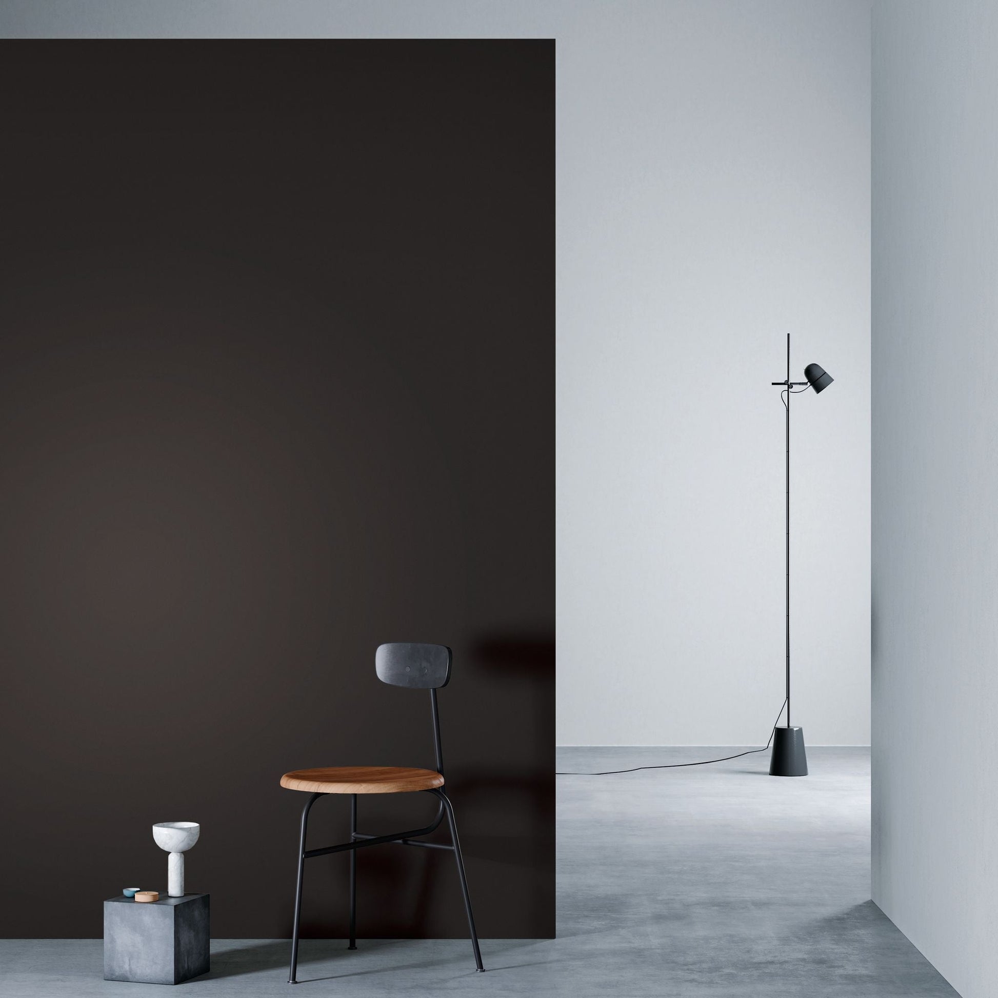 3M DI-NOC Single Color Matte PS-3097MT architectural film installed in room scene