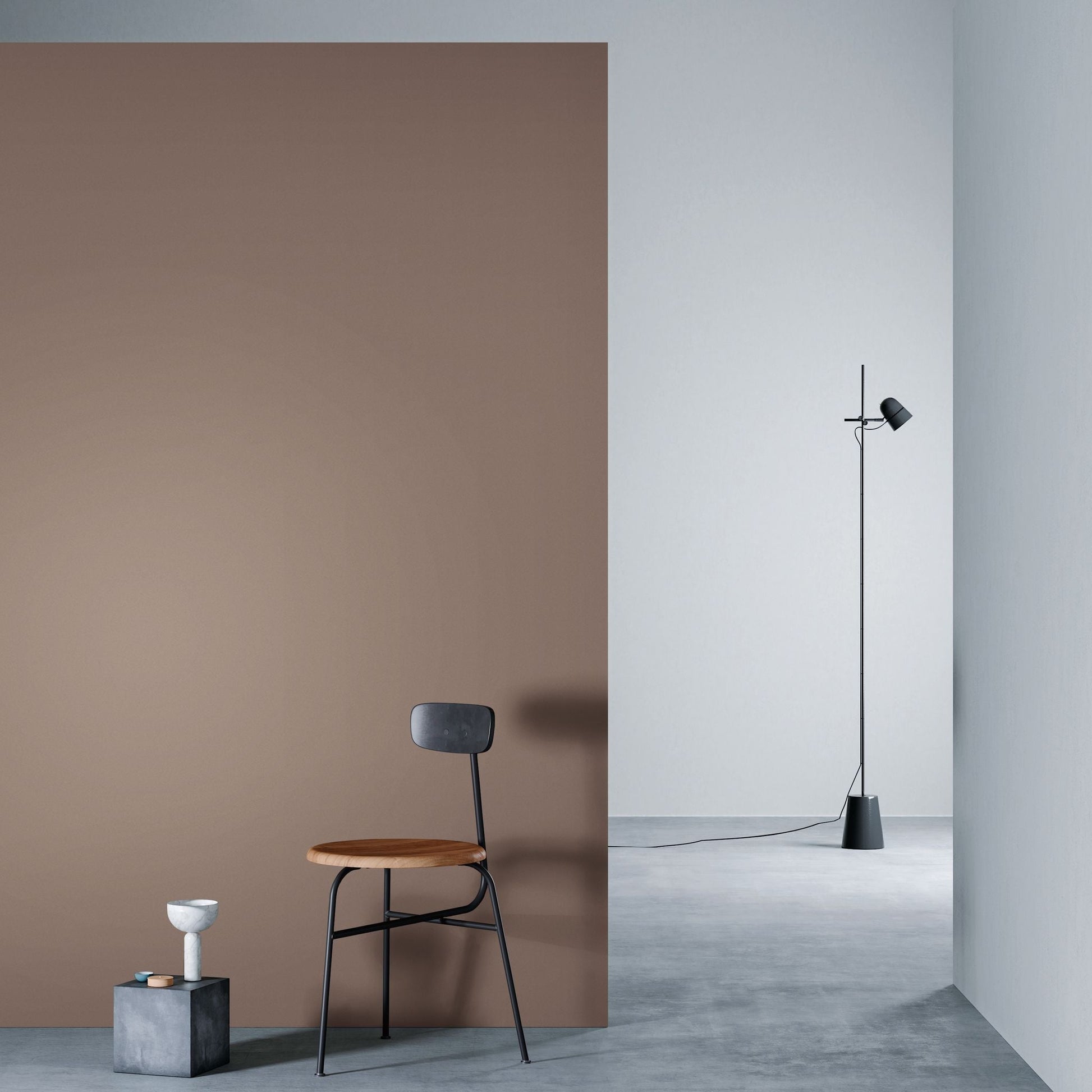 3M DI-NOC Single Color Matte PS-3098MT architectural film installed in room scene