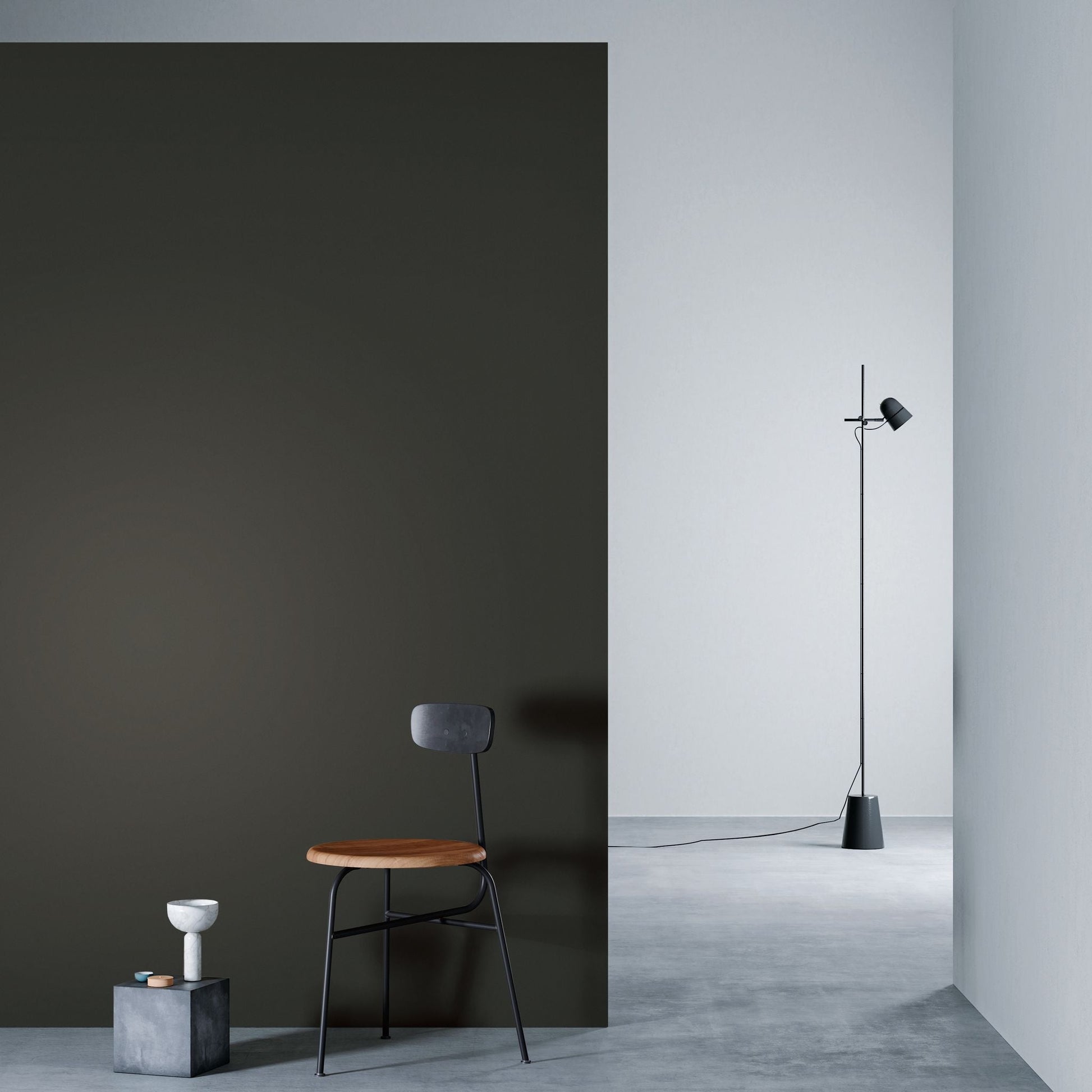 3M DI-NOC Single Color Matte PS-3101MT architectural film installed in room scene