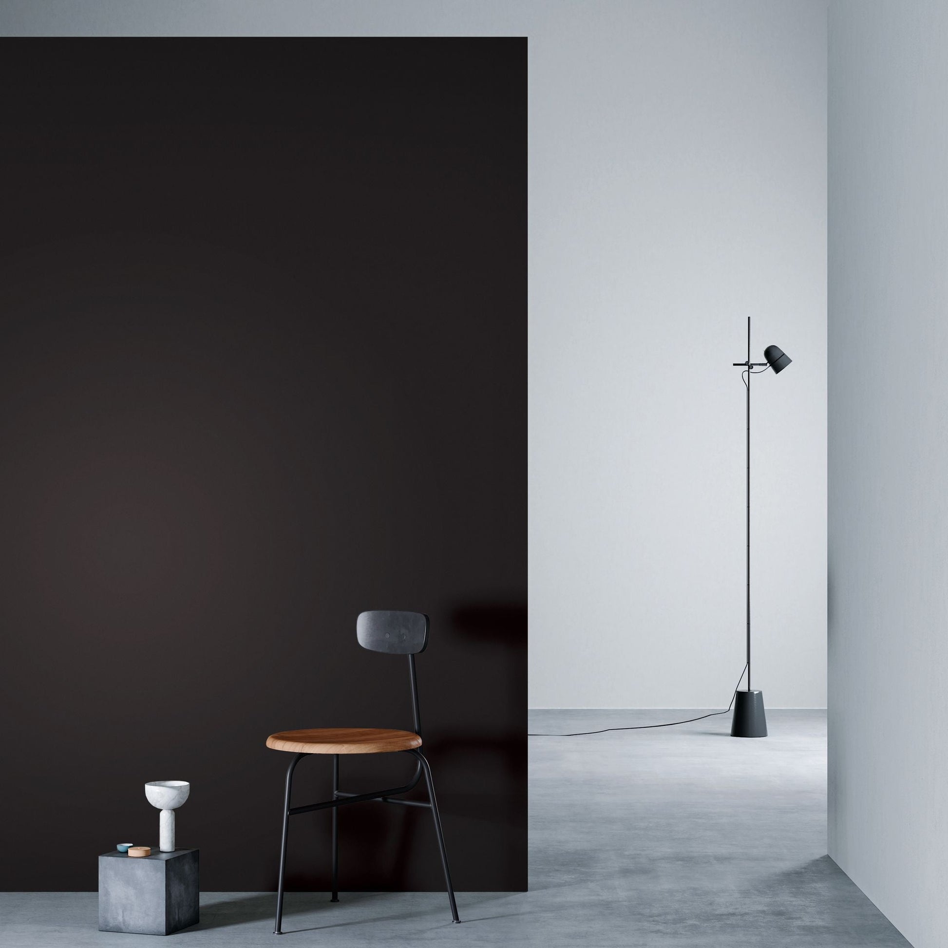 3M DI-NOC Single Color PS-948 architectural film installed in room scene