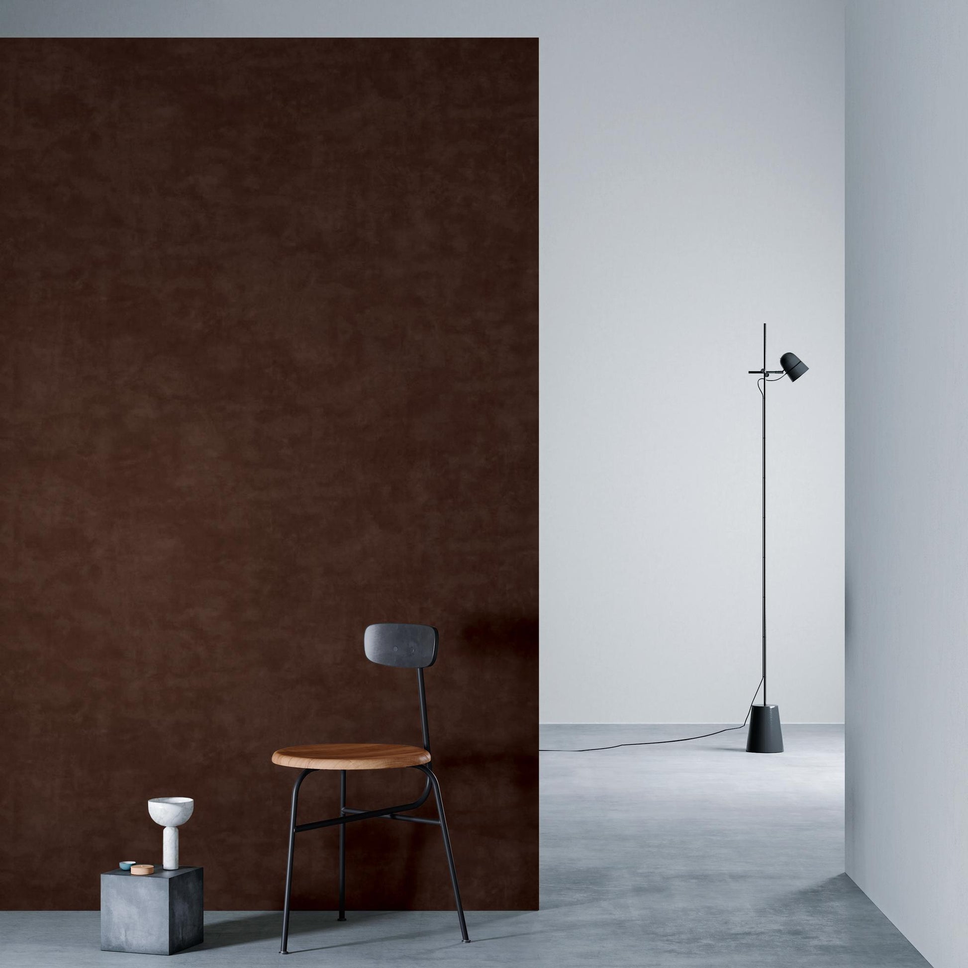 3M DI-NOC Suede Matte SU-2231MT architectural film installed in room scene