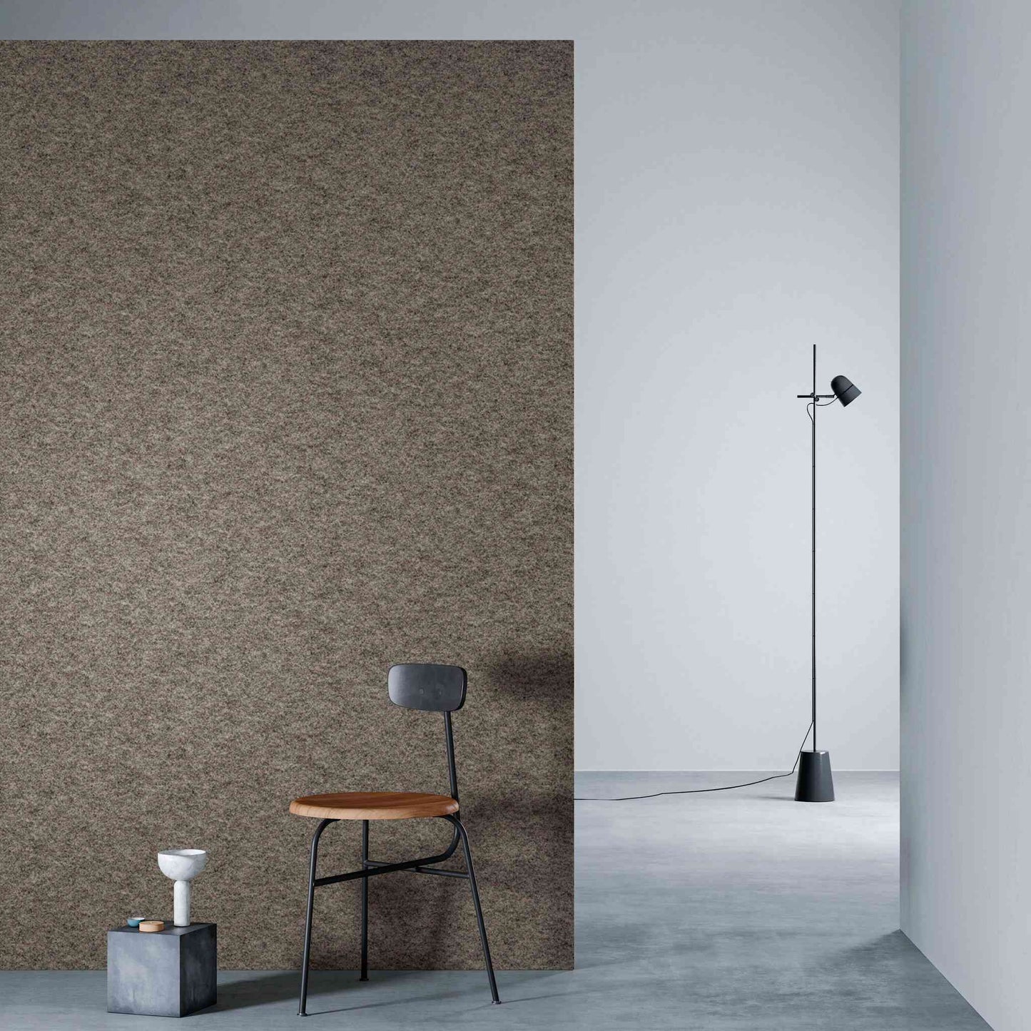 3M DI-NOC Nuno/Textile NU-2176MT architectural film installed in room scene