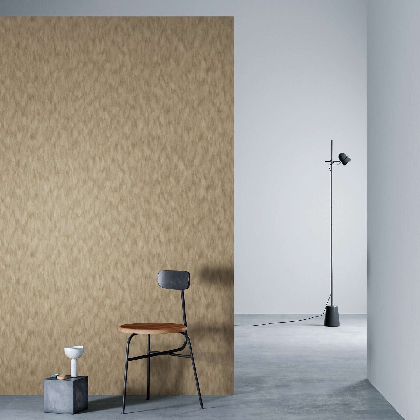 3M DI-NOC Nuno/Textile NU-2178 architectural film installed in room scene