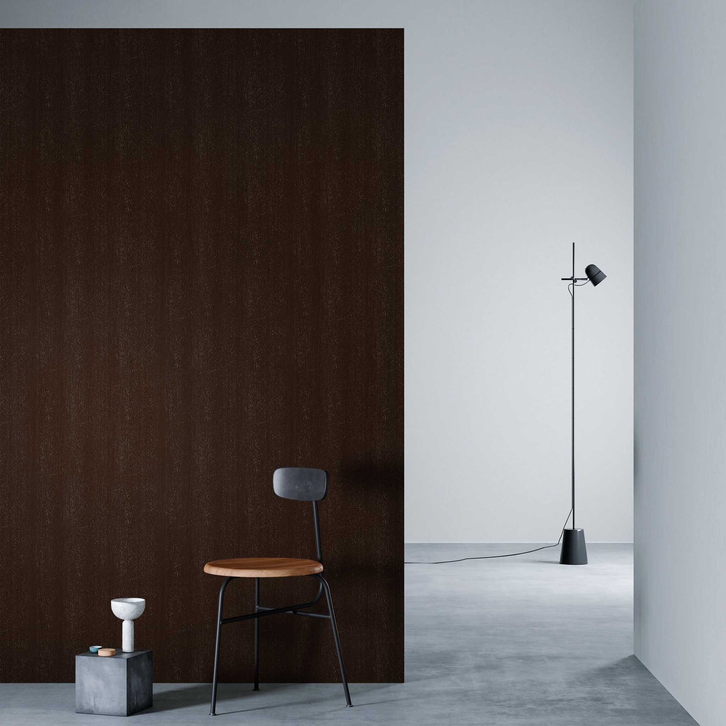 3M DI-NOC Wood Grain WG-1364 architectural film installed in room scene