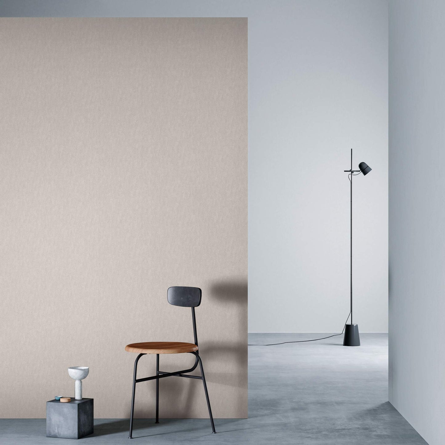 3M DI-NOC Wood Grain WG-657 architectural film installed in room scene