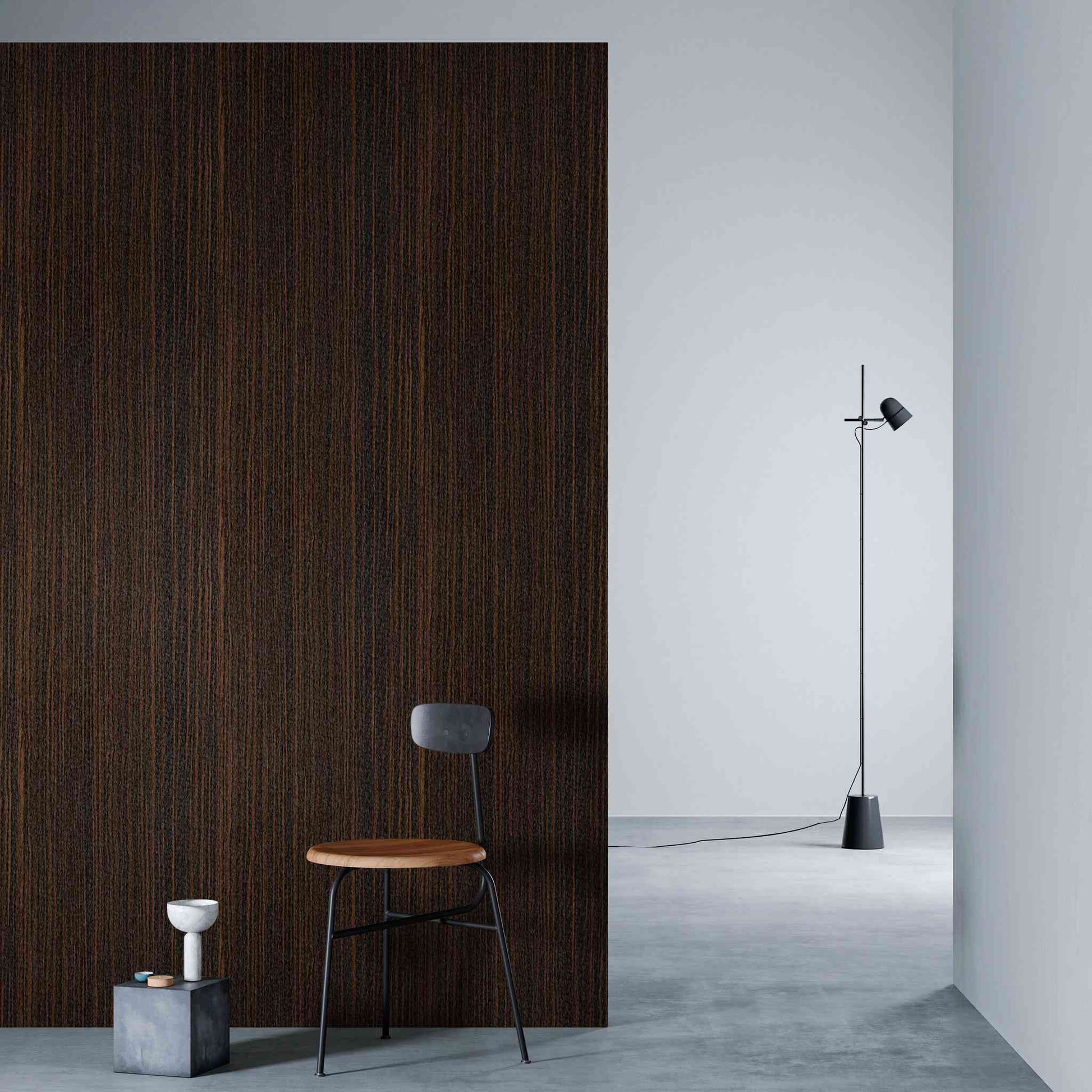 3M DI-NOC Wood Grain WG-664 architectural film installed in room scene