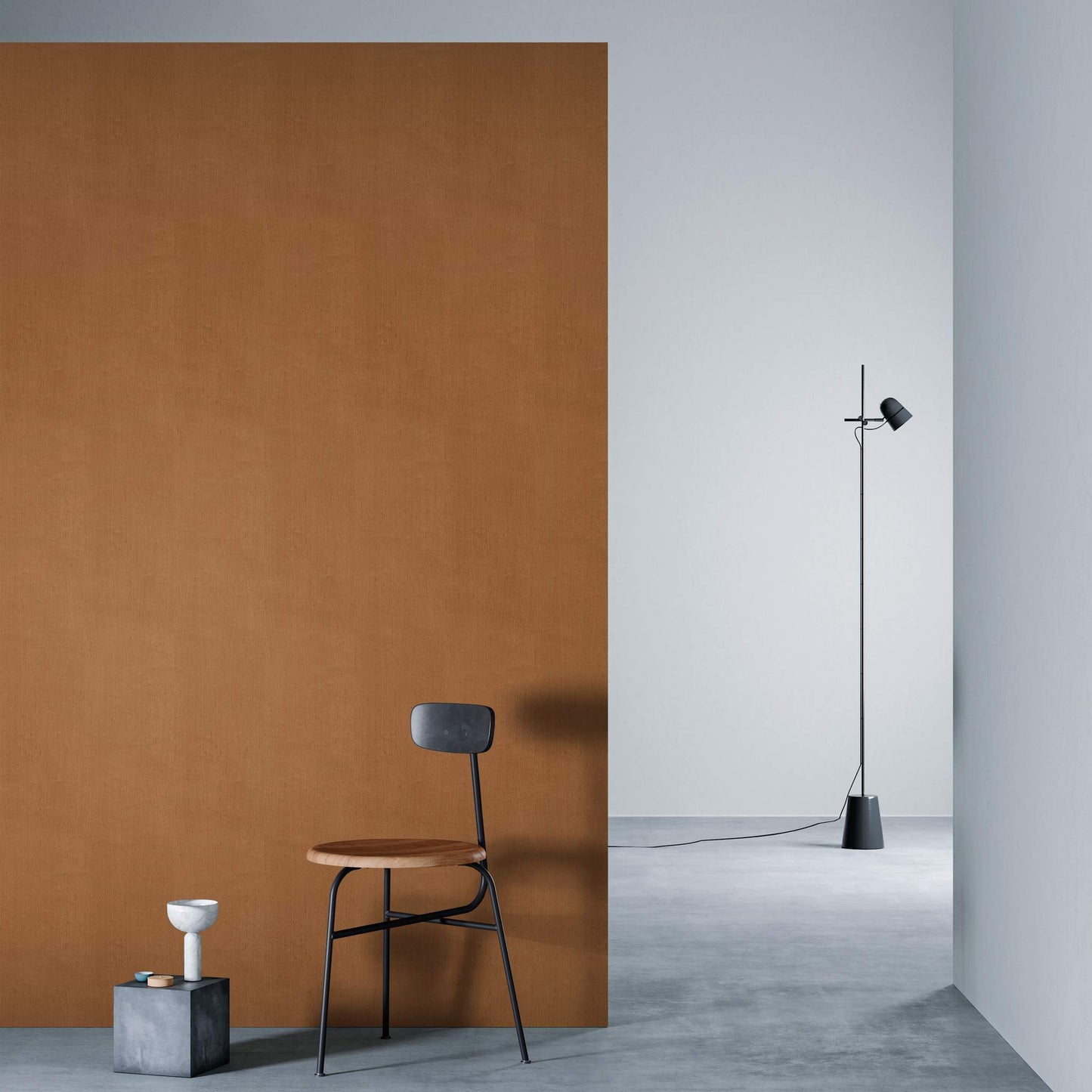 3M DI-NOC Wood Grain WG-831 architectural film installed in room scene
