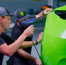 Weldy Heat Gun Car Wrap Kit - HG 330-S vinyl wrap heat gun - close-up detail view