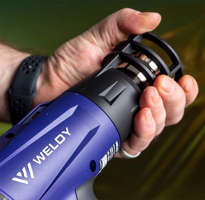 Weldy Heat Gun Car Wrap Kit - HG 330-S vinyl wrap heat gun - alternate angle