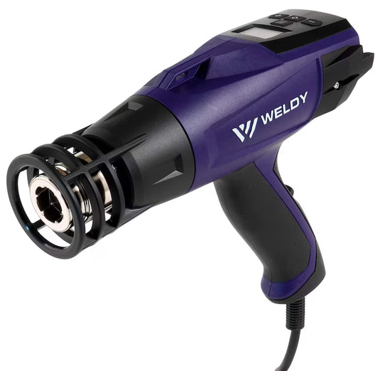 Weldy Heat Gun Car Wrap Kit - HG 530-A heat gun for vinyl wrapping - digital temperature with nozzle