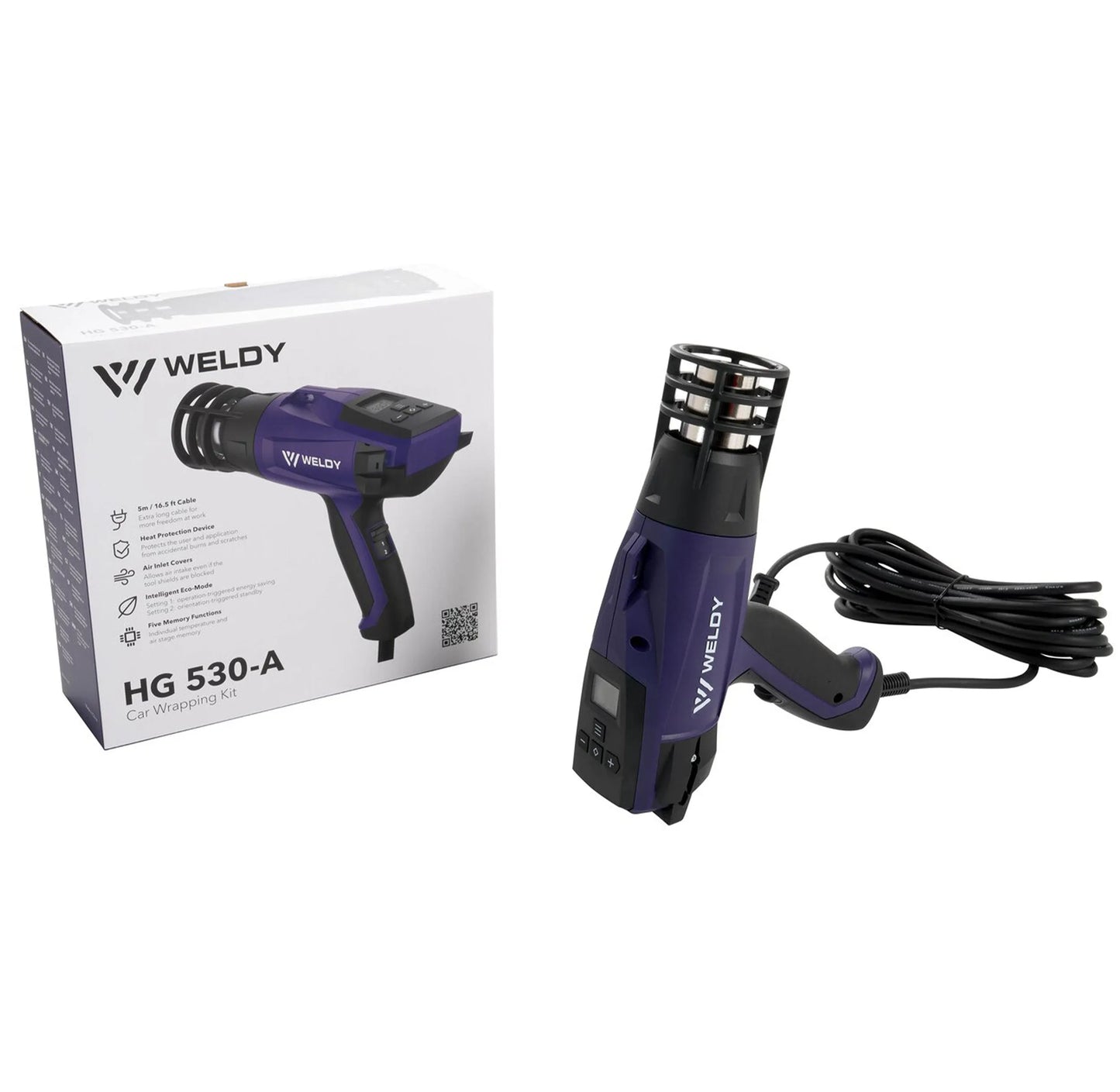 Weldy Heat Gun Car Wrap Kit - HG 530-A vinyl wrap heat gun - additional view