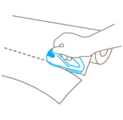 Martor Secumax Snitty - NO.43037 vinyl wrap cutting tool - alternate angle