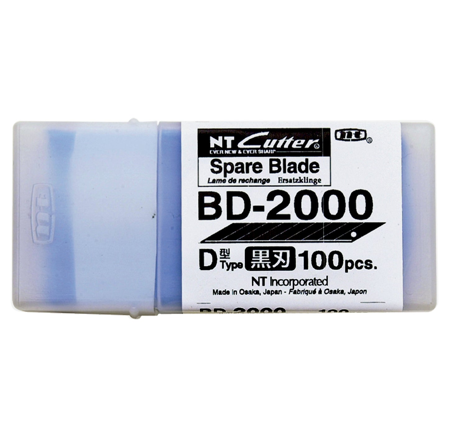 NT Cutter® Extra Sharp Black 30° Blades - (10 or 100 Pack)
