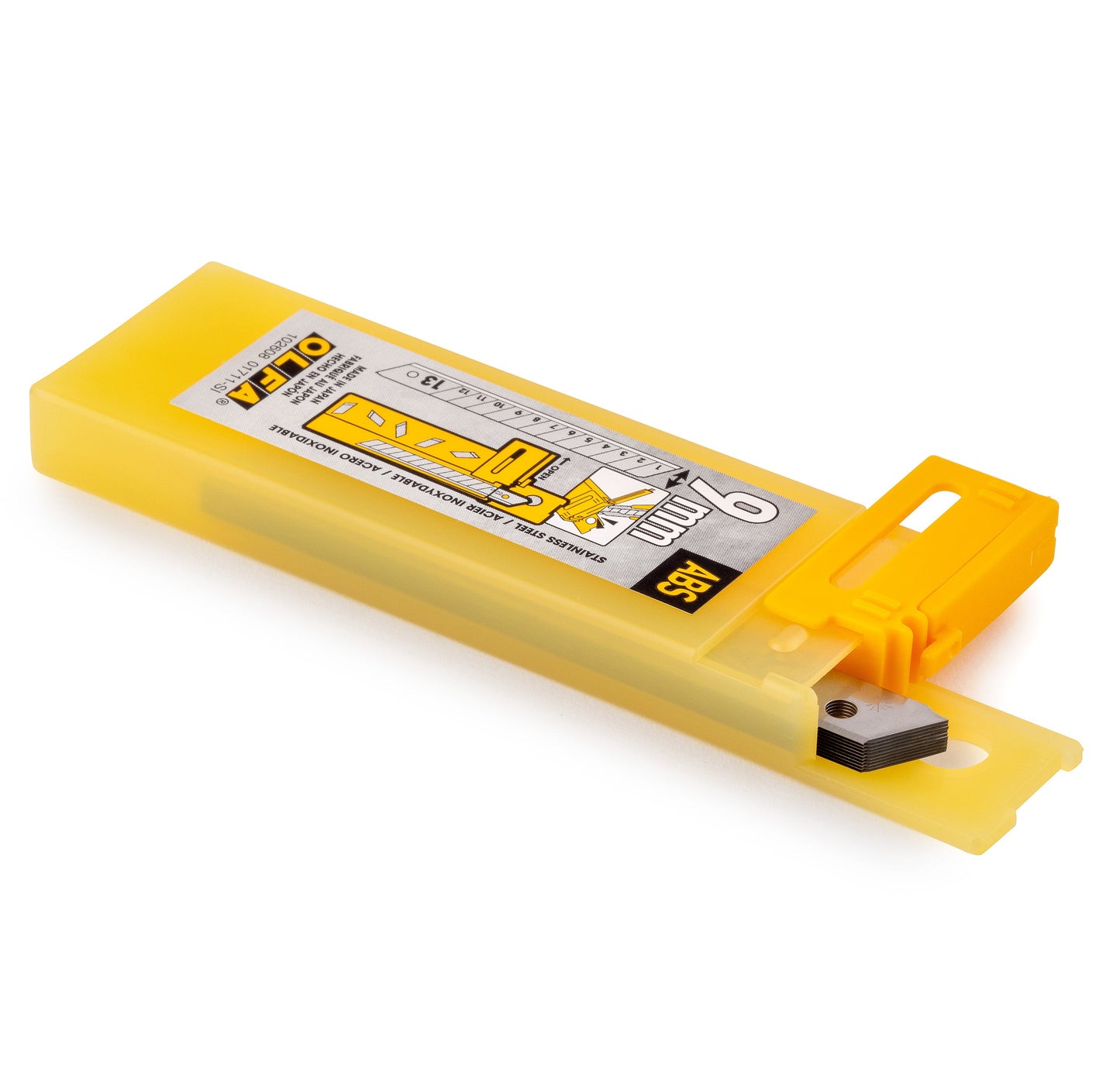 Olfa® 58° Stainless Steel Blades - AB-S (10 or 50 Pack)