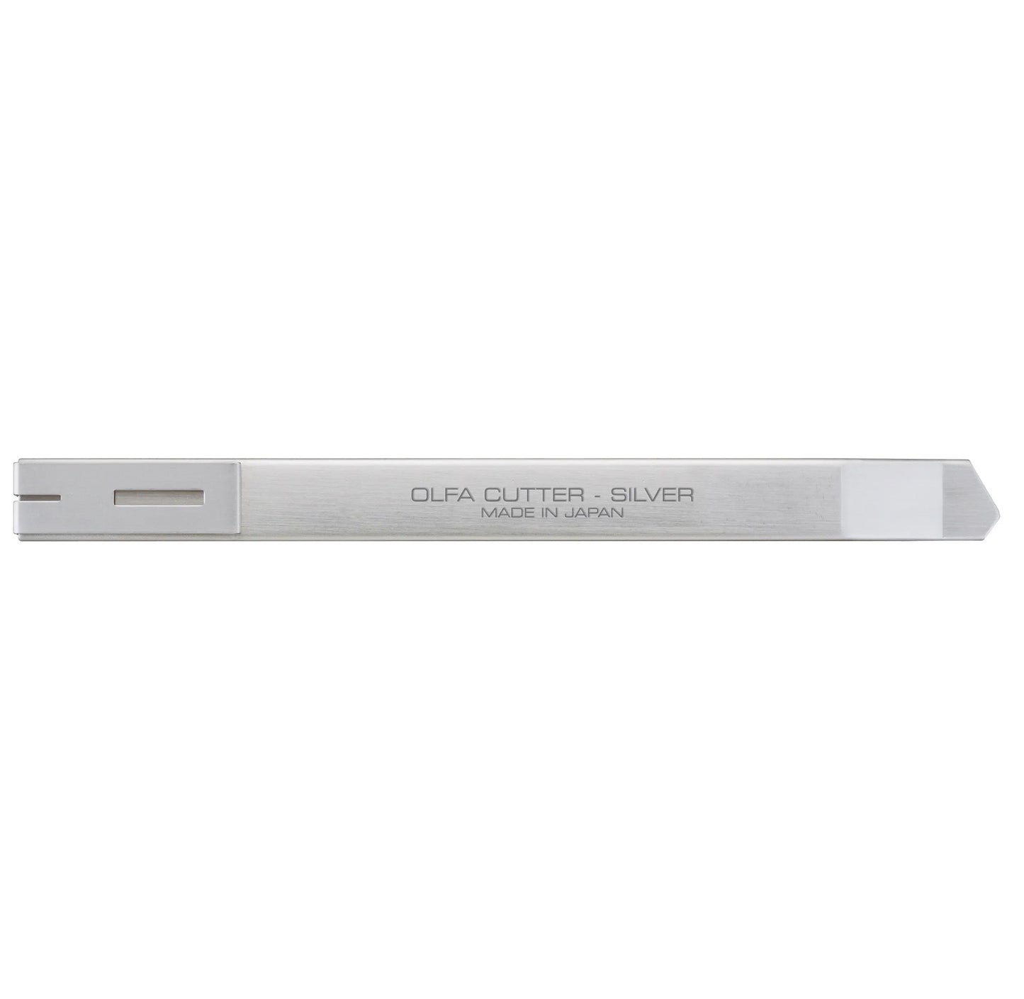 Olfa Stainless Steel Slide-Lock Knife - SVR-1 vinyl wrap cutting tool - alternate angle