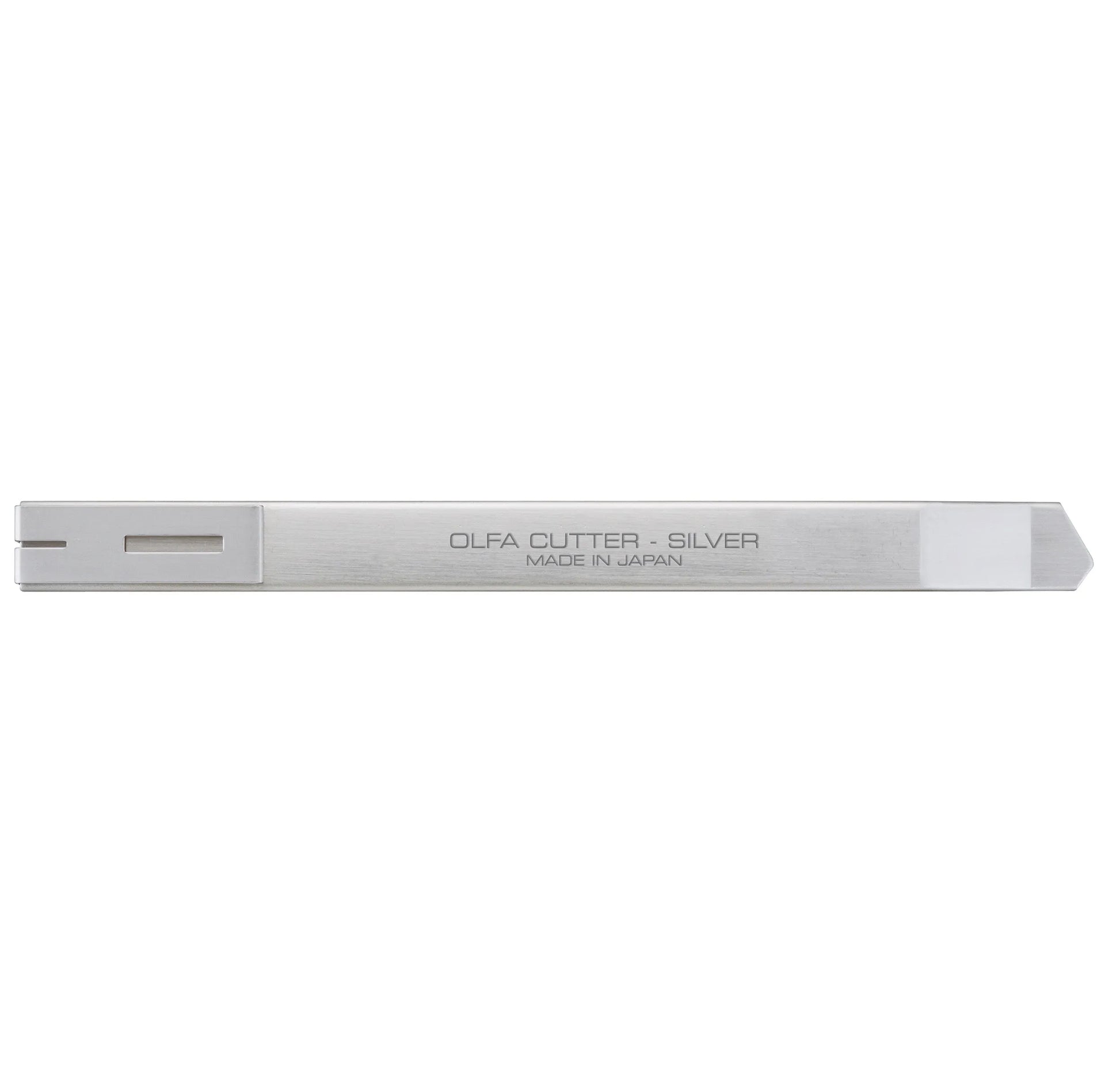 Olfa Stainless Steel Slide-Lock Knife - SVR-1 vinyl wrap cutting tool - alternate angle