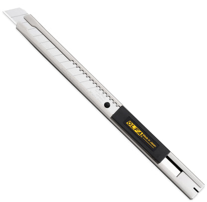 Olfa Stainless Steel Auto-Lock Knife - SVR-2 precision cutting tool for vinyl wrap and film trimming