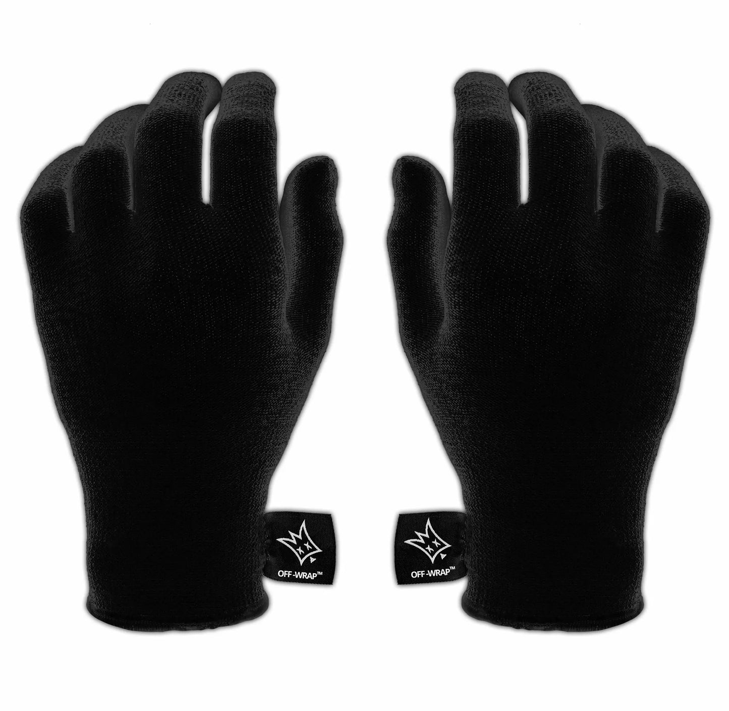 Off-Wrap Shadow  - Vinyl Wrap Gloves vinyl wrap glove - product in use