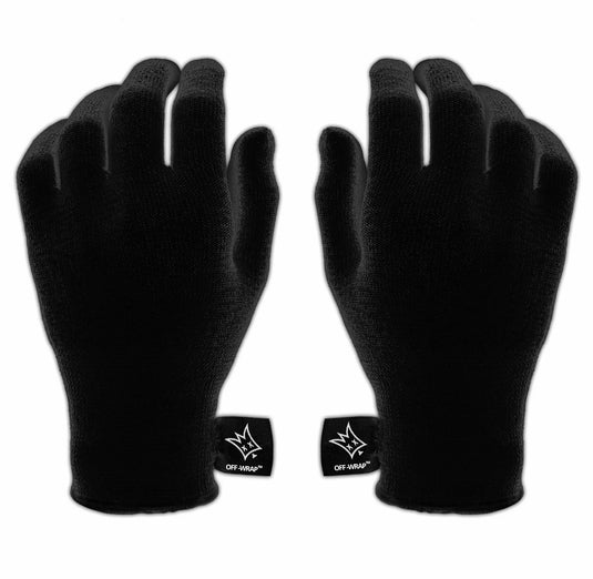 Off-Wrap Shadow  - Vinyl Wrap Gloves vinyl wrap glove - product in use