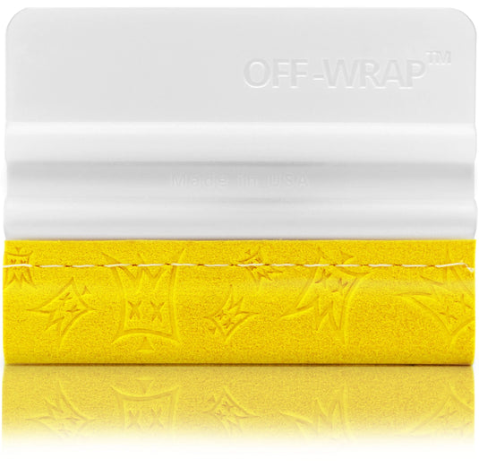 Off-Wrap Firm - Wet/Dry Squeegees vinyl wrap squeegee - hard card soft for film application