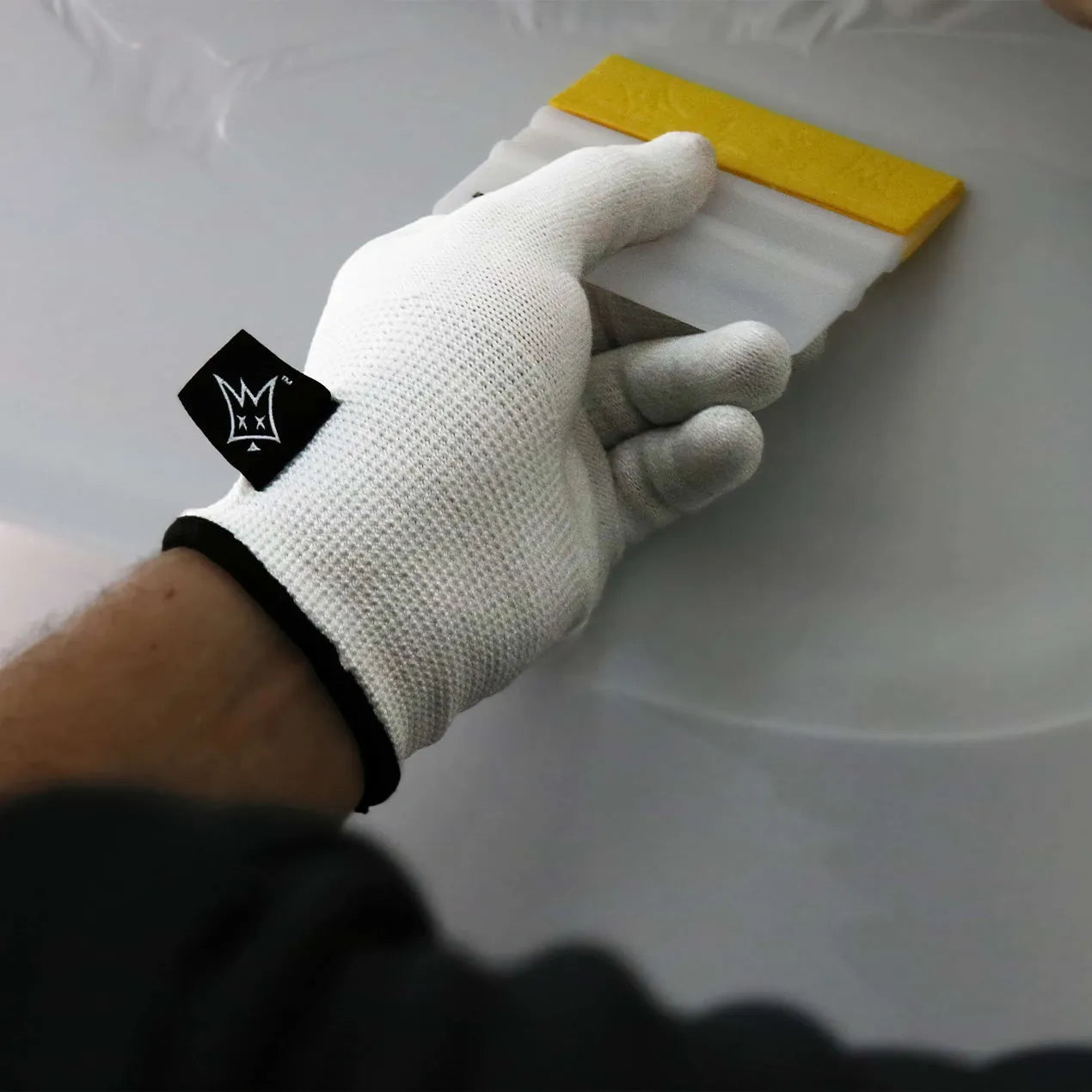 Off-Wrap Firm - Wet/Dry Squeegees vinyl wrap squeegee - close-up detail view