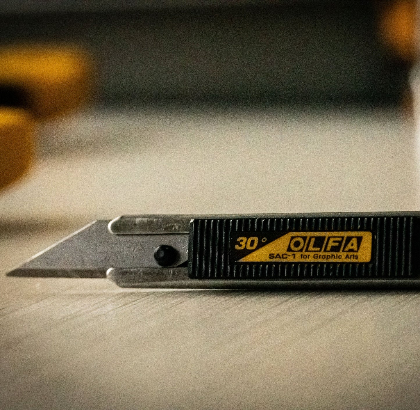 Olfa® Stainless Steel Auto-Lock Knife - SAC-1