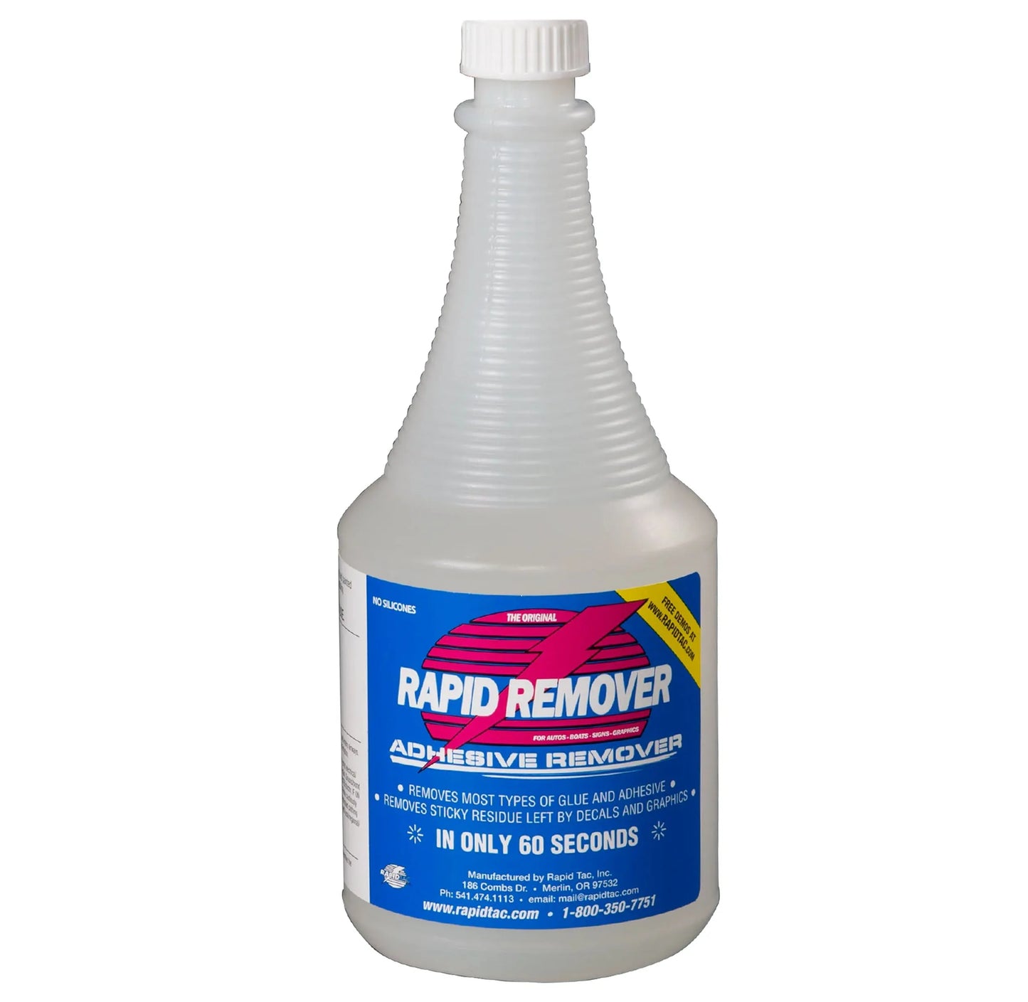 RapidTac Rapid Remover application fluid for vinyl wrap and architectural film installation